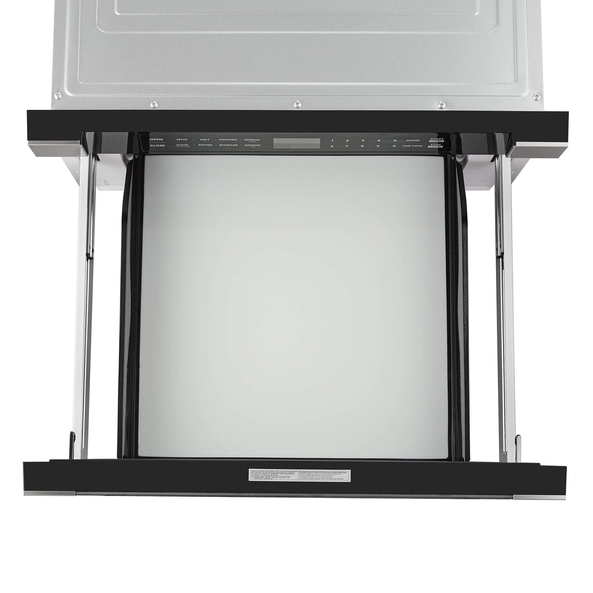 Cosmo Haven 24 in. 1.2 cu.ft Stainless Steel Built-in Microwave Drawer with Automatic Door | COS-12MWDSS-NH
