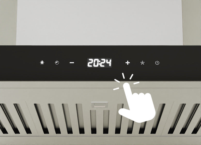 Empava 36 In. 400 CFM Stainless Steel Island Mount Range Hood | EMPV-36RH10