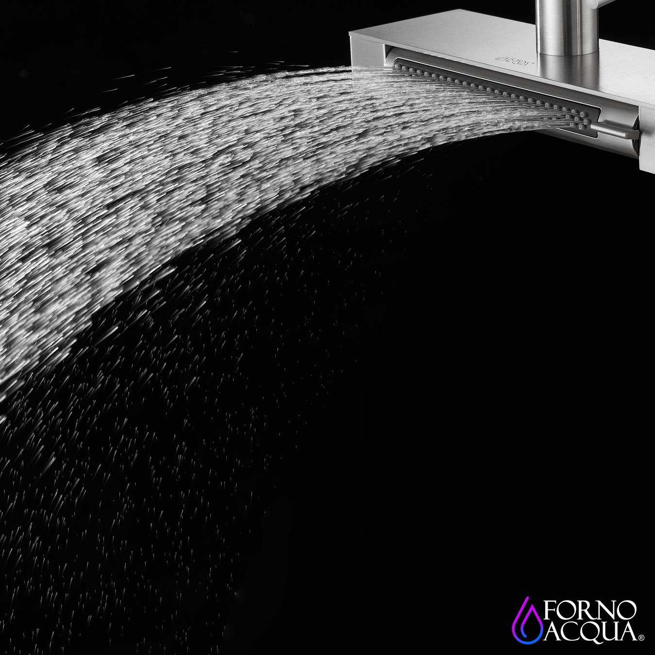 FORNO ACQUA 4 Function Pull-Down Waterfall Kitchen Faucet