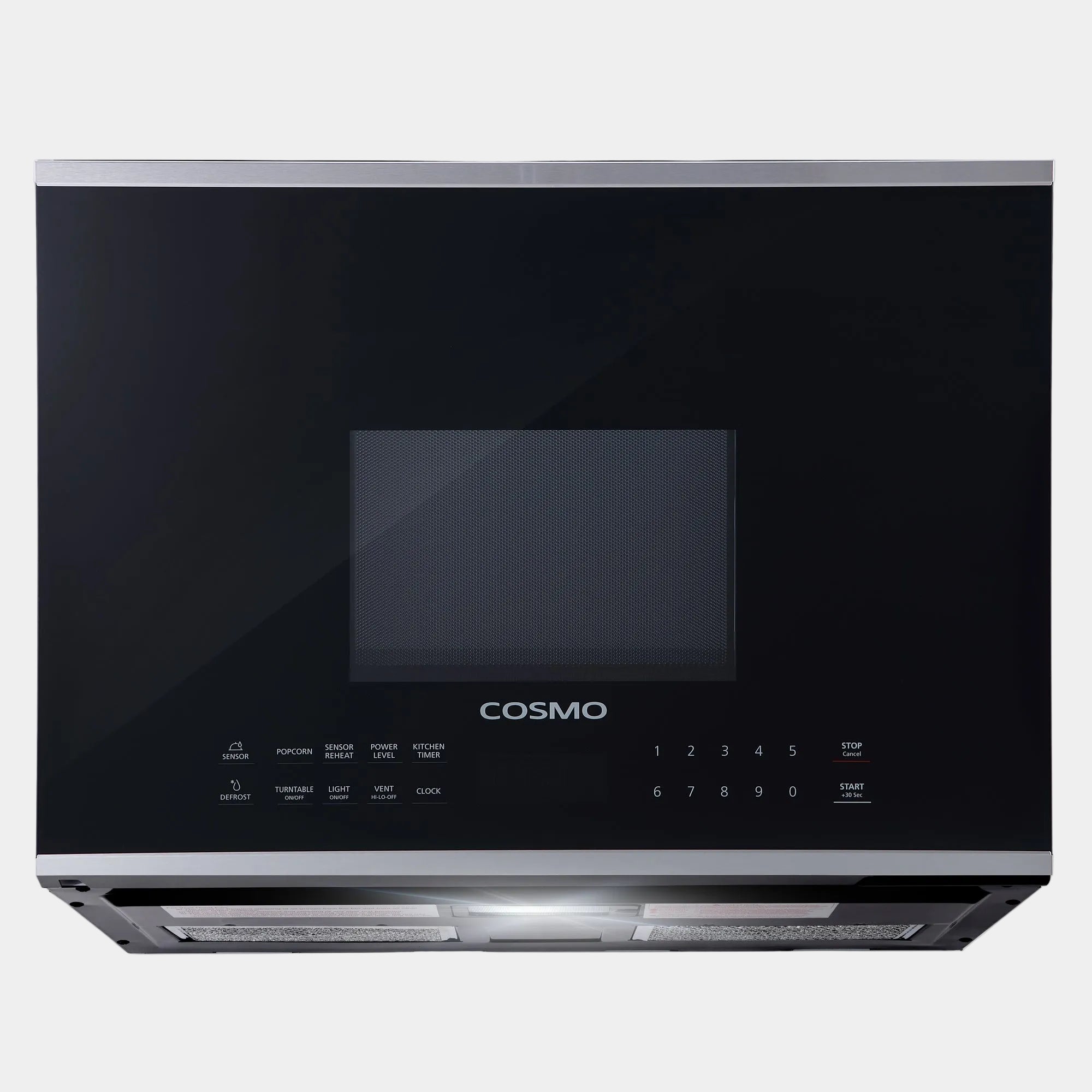 Cosmo Stellar 24 in. 1.34 cu. ft. Stainless Steel Over the Range Microwave | COS-2413ORM1SS