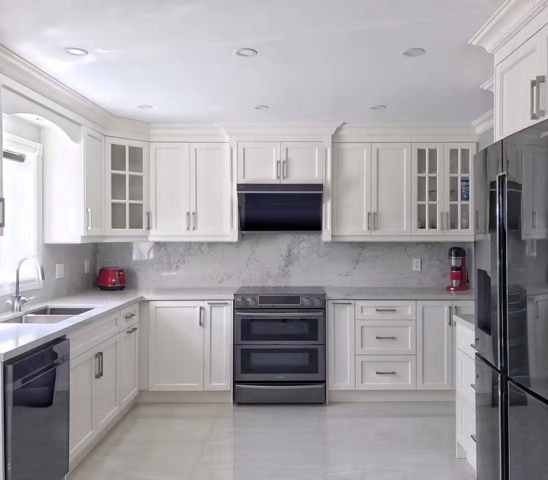 Fotile Slant Vent Series 30 in. 850 CFM Wall Mount Range Hood with Touchscreen | JQG7501