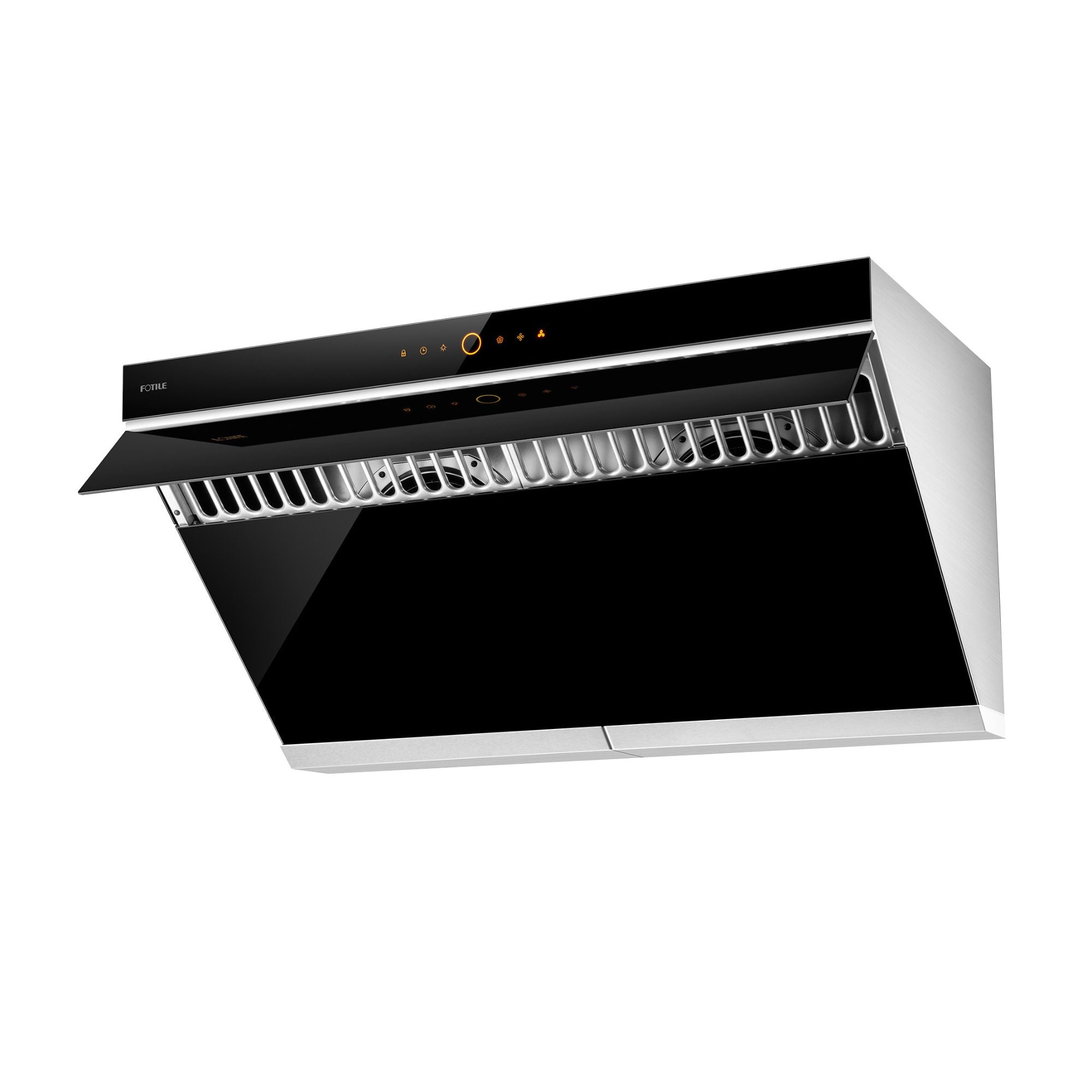 Fotile Slant Vent Series 36 in. 1000 CFM Wall Mount Range Hood with Touchscreen and Color Options | JQG9006