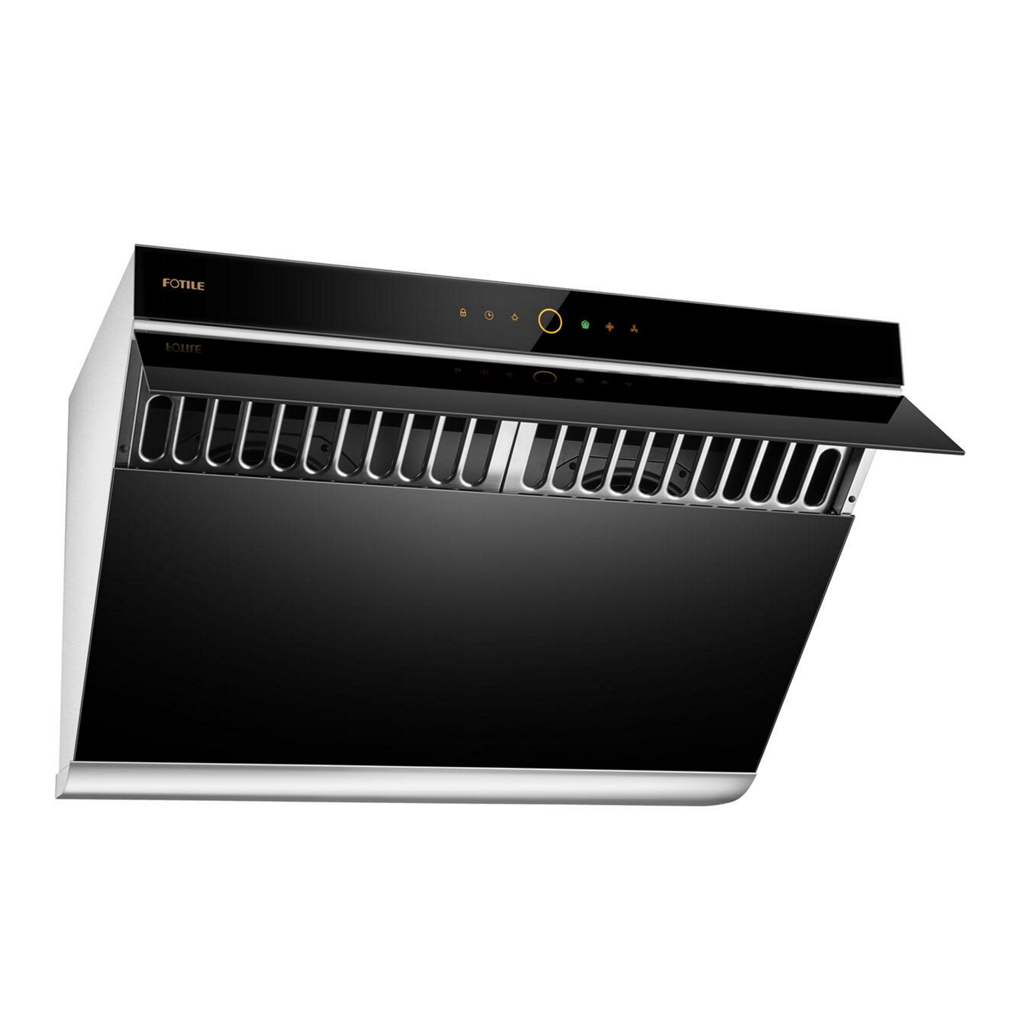 Fotile Slant Vent Series 36 in. 1000 CFM Wall Mount Range Hood with Touchscreen and Color Options | JQG9006