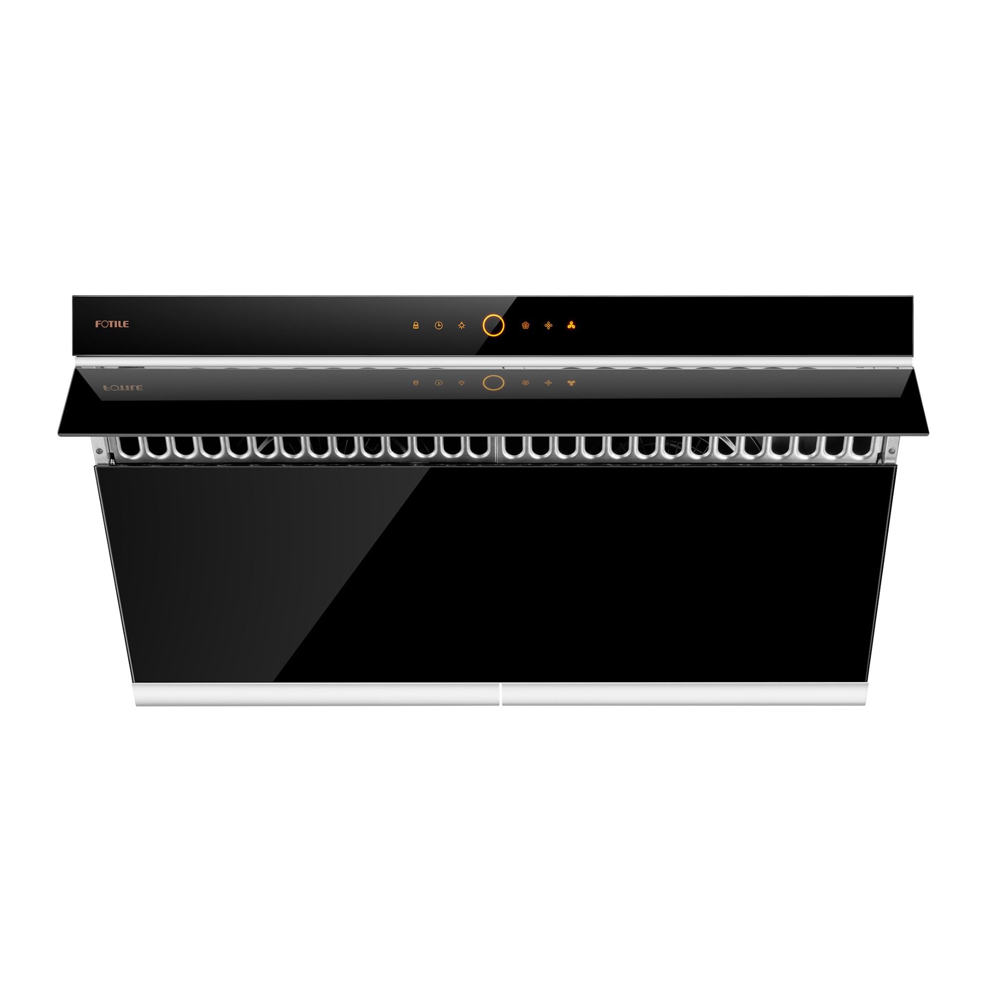 Fotile Slant Vent Series 36 in. 1000 CFM Wall Mount Range Hood with Touchscreen and Color Options | JQG9006
