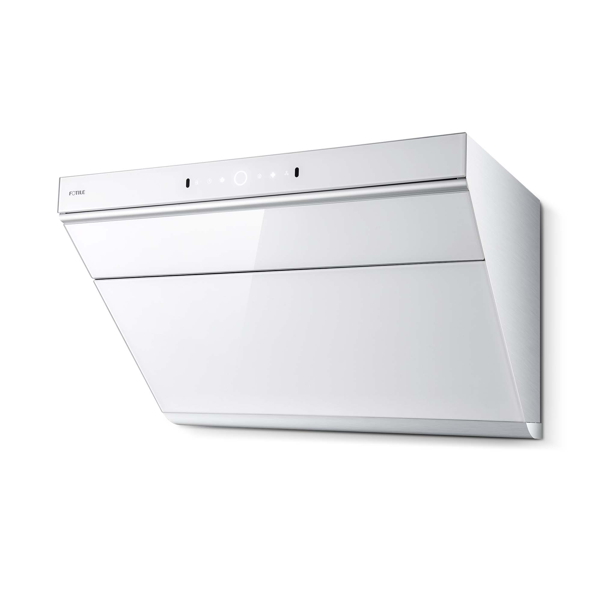 Fotile Slant Vent Series 36 in. 1000 CFM Wall Mount Range Hood with Touchscreen and Color Options | JQG9006