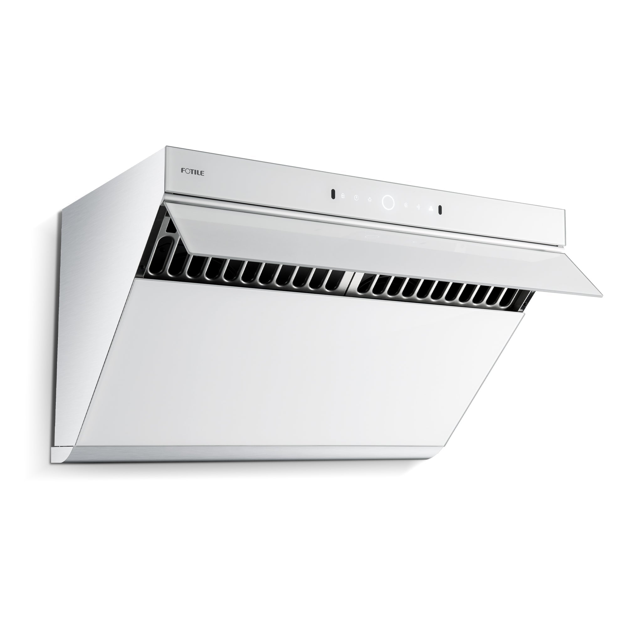 Fotile Slant Vent Series 36 in. 1000 CFM Wall Mount Range Hood with Touchscreen and Color Options | JQG9006