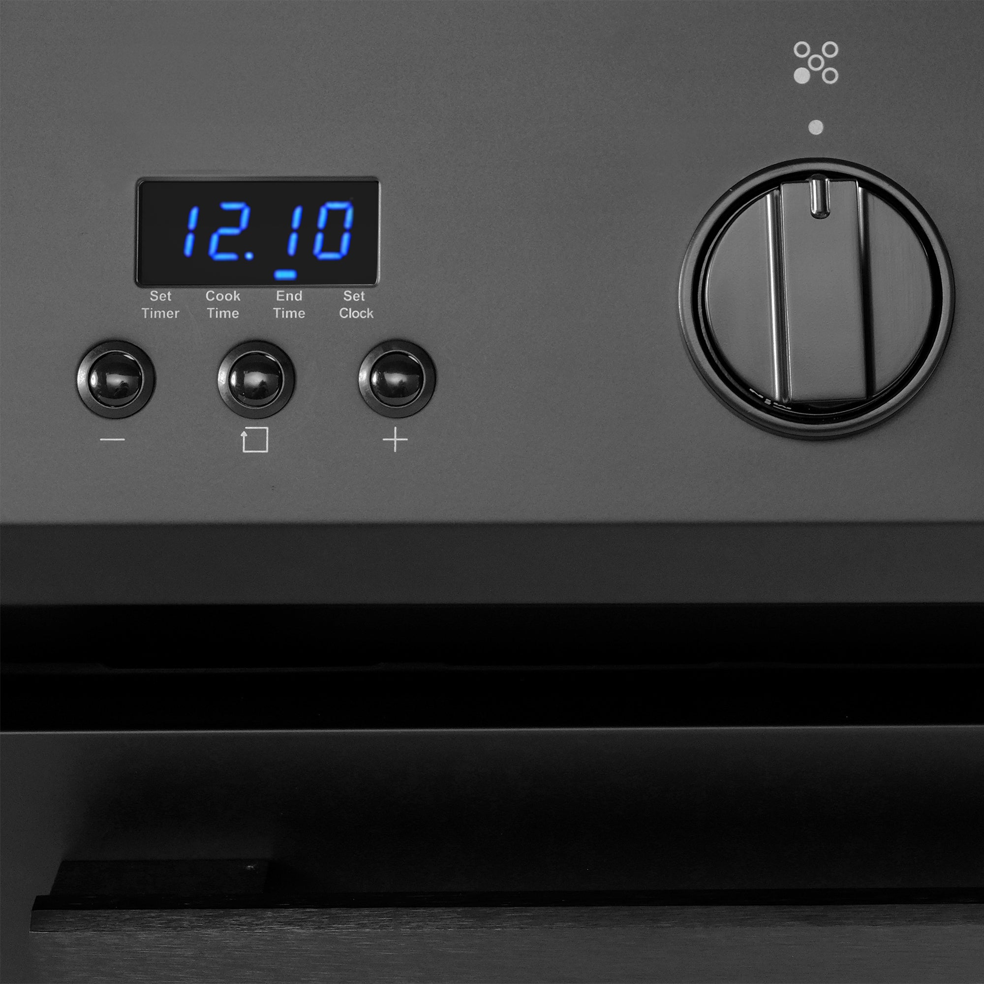Cosmo Nebula 30 in. 5.0 cu. ft. 5-Burner Black Gas Range with Storage Drawer | COS-305AGC-BK