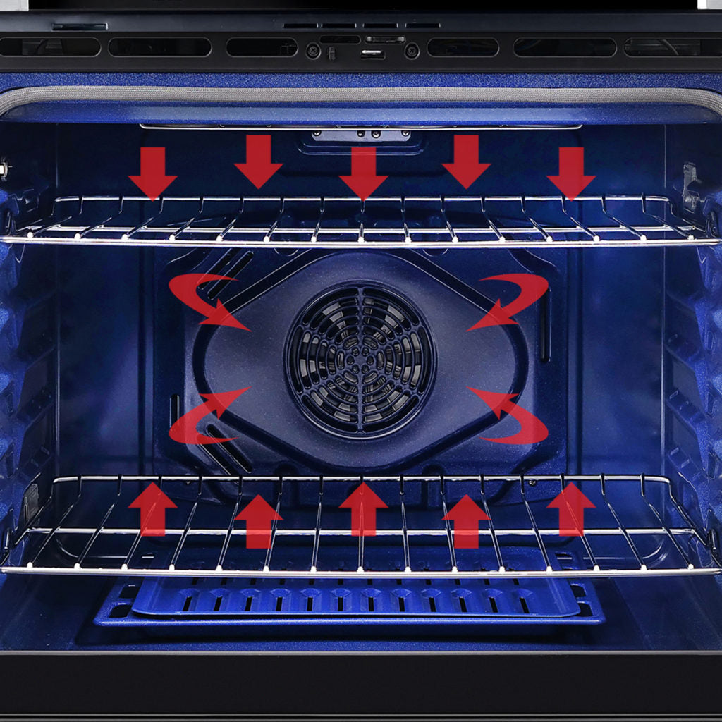 Cosmo Haven 30 in. 10 cu.ft. Stainless Steel Electric Double Wall Oven with Self-Clean | COS-30EDWC