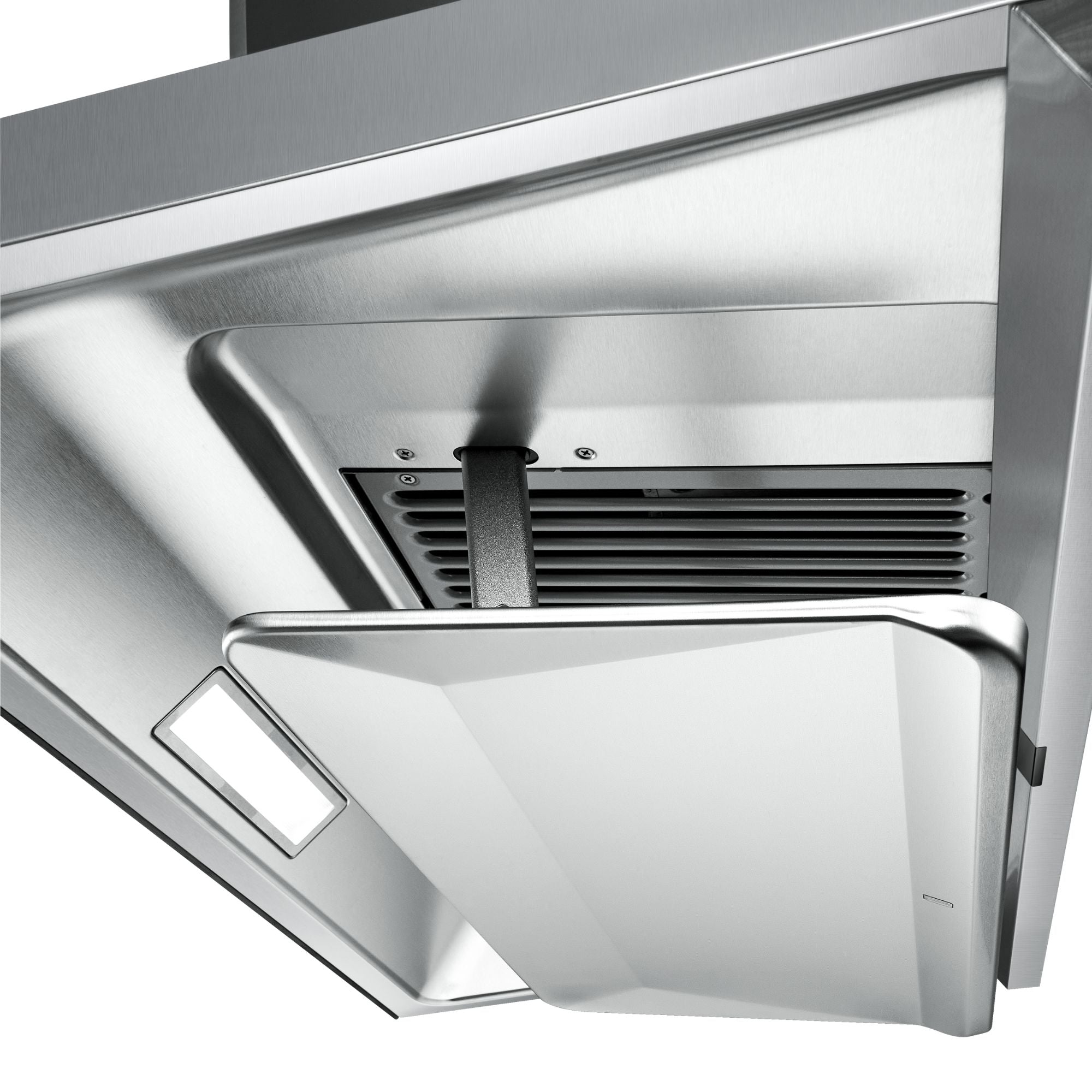 Fotile Perimeter Vent Series 36 in. 1000 CFM Stainless Steel Wall Mount Range Hood with Touchscreen | EMS9026