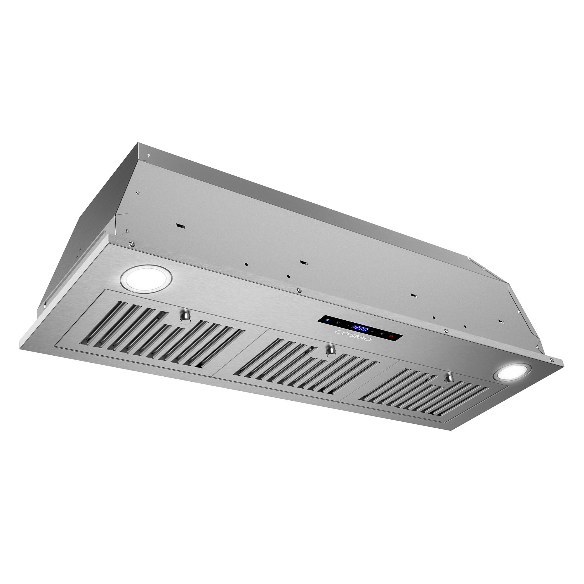 Cosmo Lumin 36 in. 380 CFM Stainless Steel Insert Range Hood, Touch Controls | COS-36IRHS