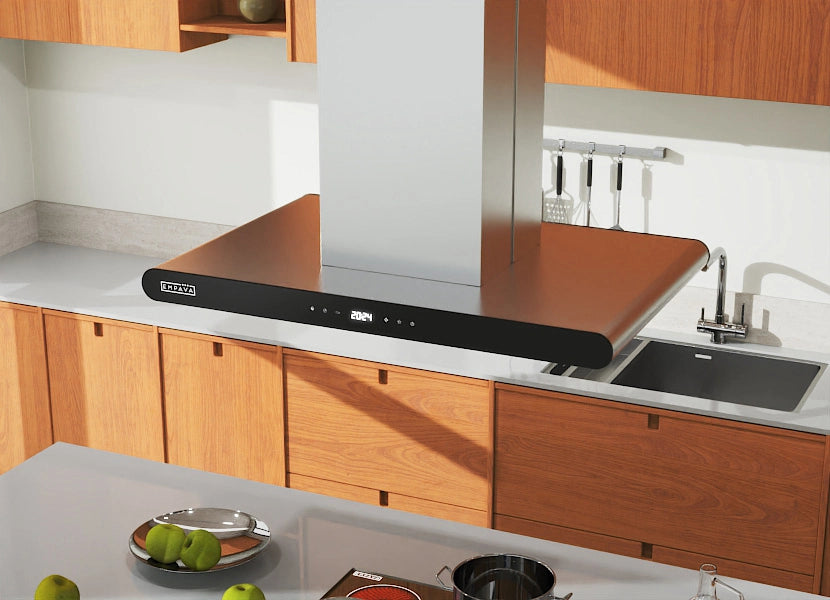 Empava 36 In. 400 CFM Stainless Steel Island Mount Range Hood | EMPV-36RH10