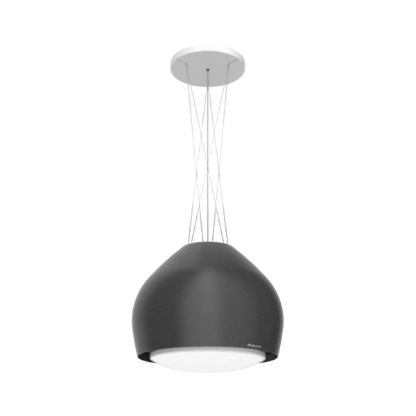 Futuro Dome 21 in. 940 CFM Stainless Steel Island Mount Range Hood with Color Options