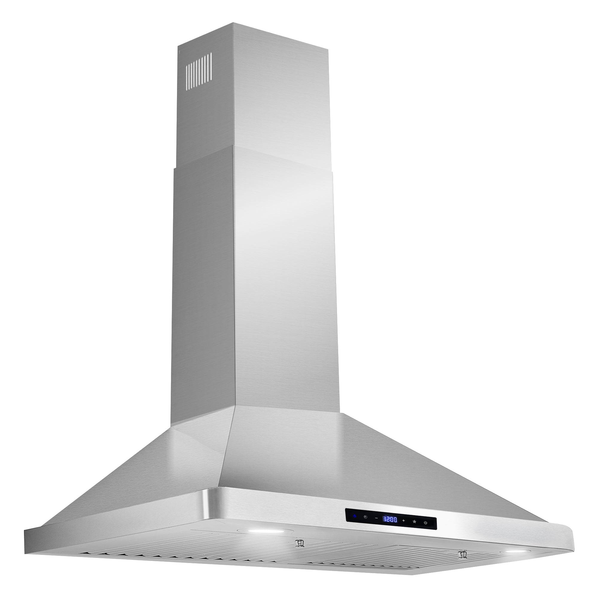 Cosmo Vista 30 in. 380 CFM Ductless Stainless Steel Wall Mount Range Hood, Touch Controls | COS-63175S-DL