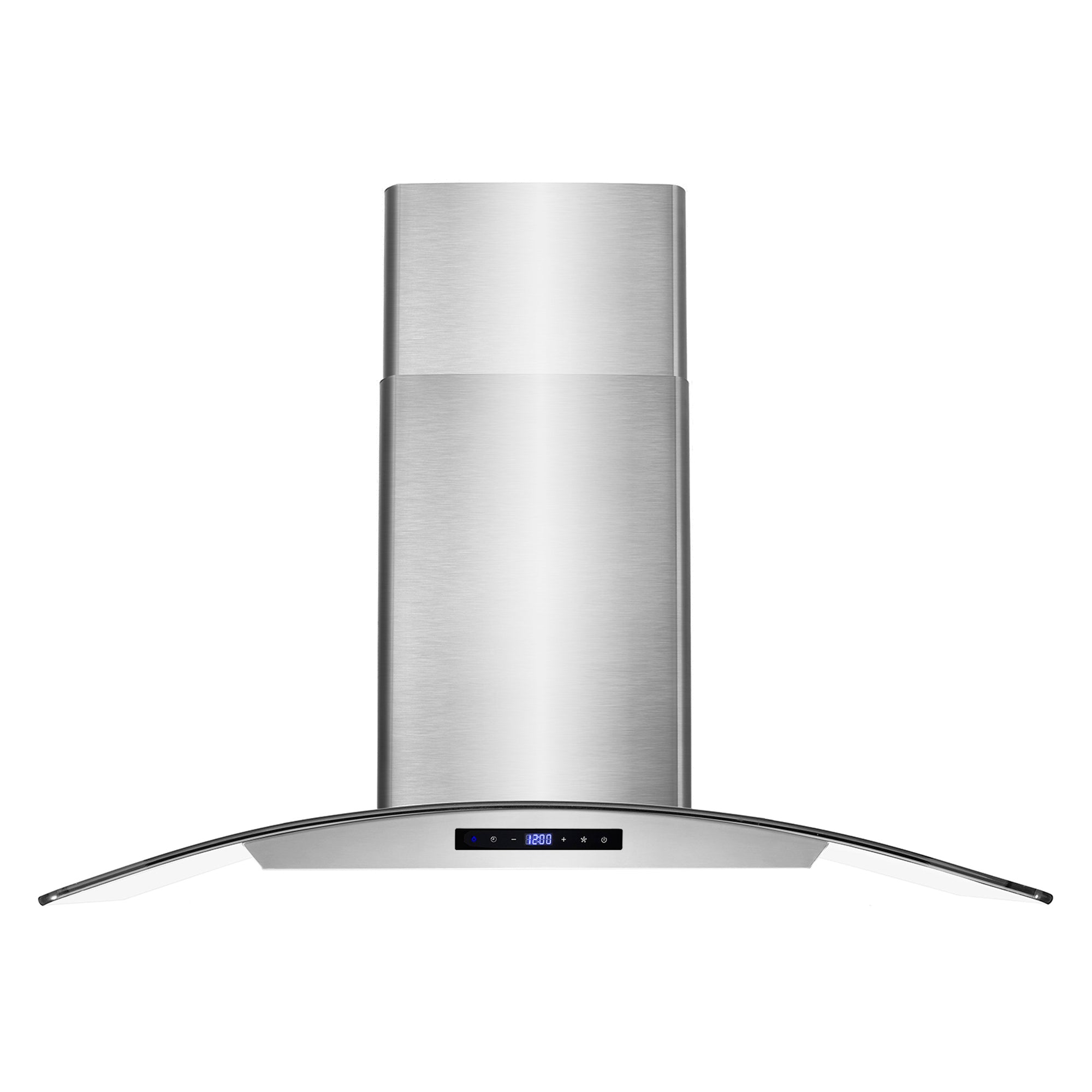 Cosmo Vista 36 in. 380 CFM Ductless Stainless Steel Wall Mount Range Hood, Touch Controls | COS-668AS900-DL