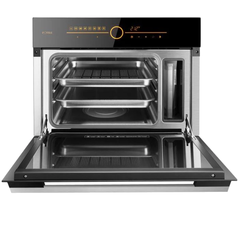 Fotile 24 in. Built-in Tempered Glass Electric Steam Oven | SCD42-C2T