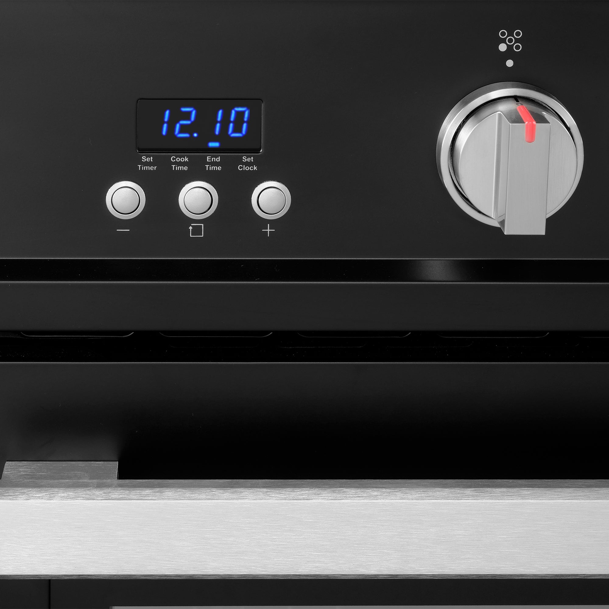 Cosmo Nebula 36 in. 3.8 cu. ft. 5-Burner Black Gas Range with Storage Drawer | COS-965AGC-BKS