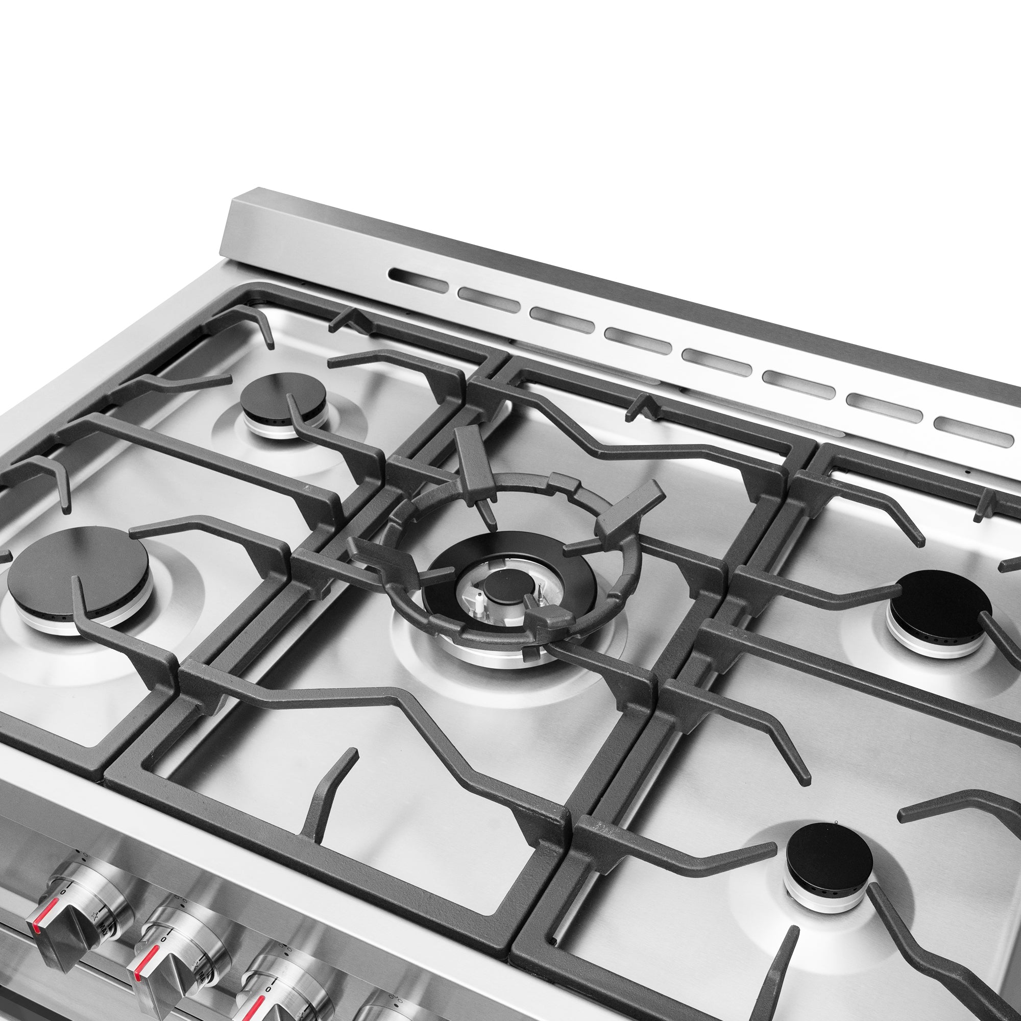 Cosmo Nebula 36 in. 3.8 cu. ft. 5-Burner Stainless Steel Gas Range with Storage Drawer | COS-965AGC