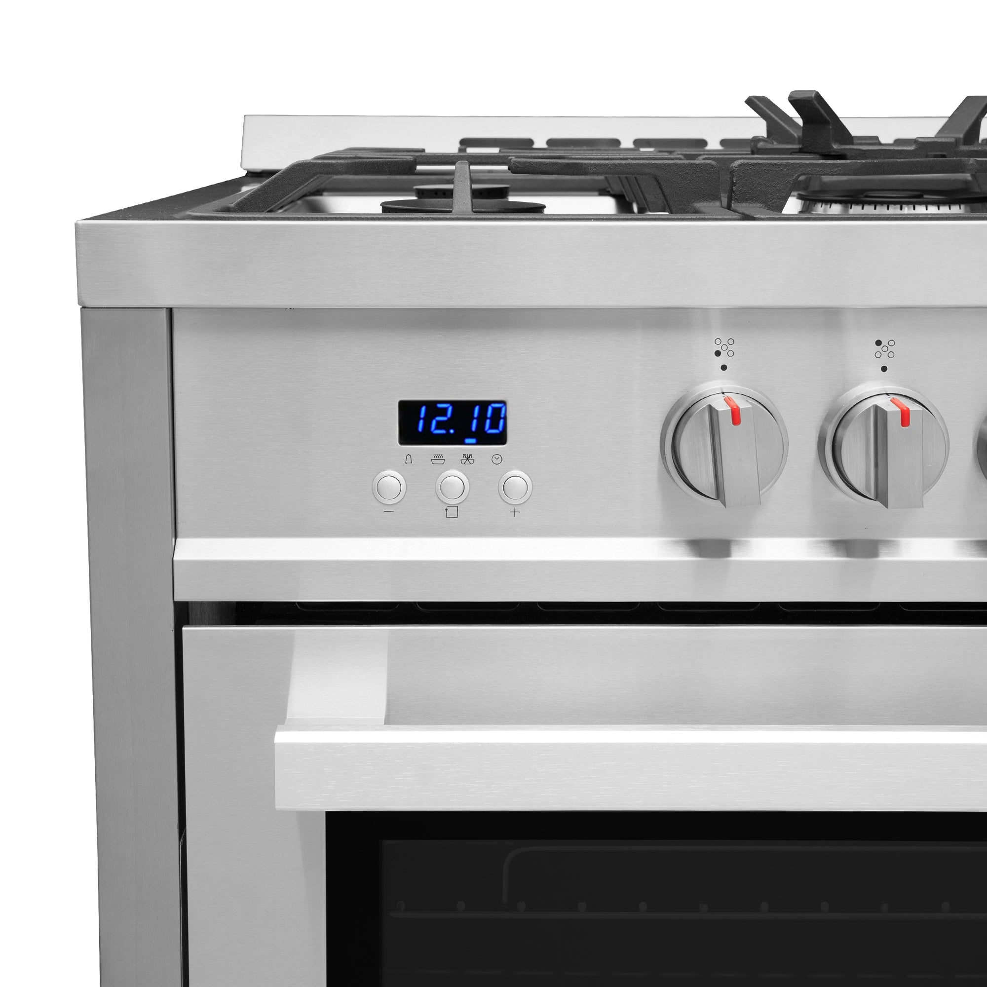 Cosmo Nebula 36 in. 3.8 cu. ft. 5-Burner Stainless Steel Gas Range with Storage Drawer | COS-965AGC