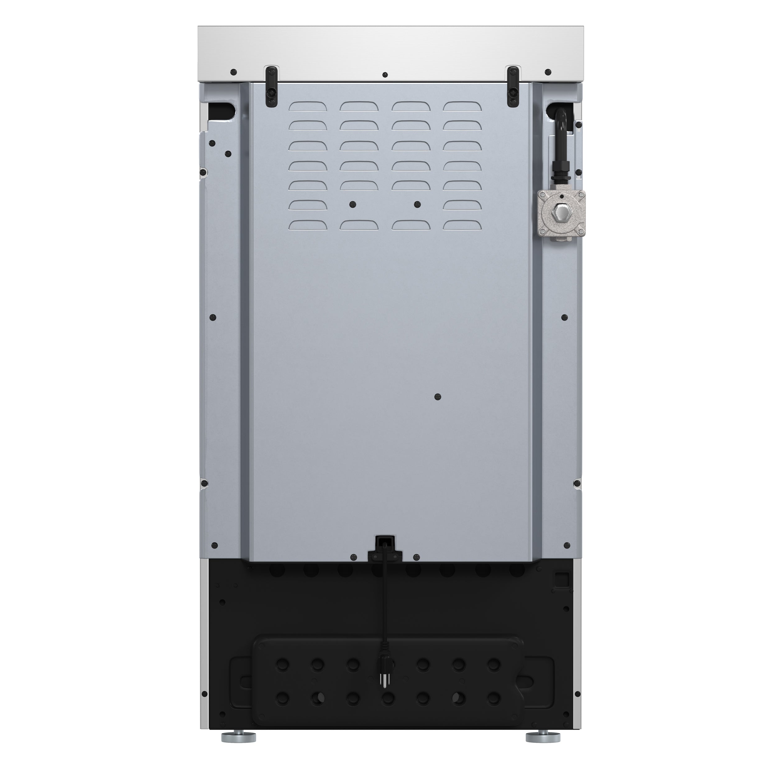 Forno Lamazze 20 in. 2.05 cu.ft. Stainless Steel Gas Range with 4 Burners and Storage Drawer | FFSGS6265-20