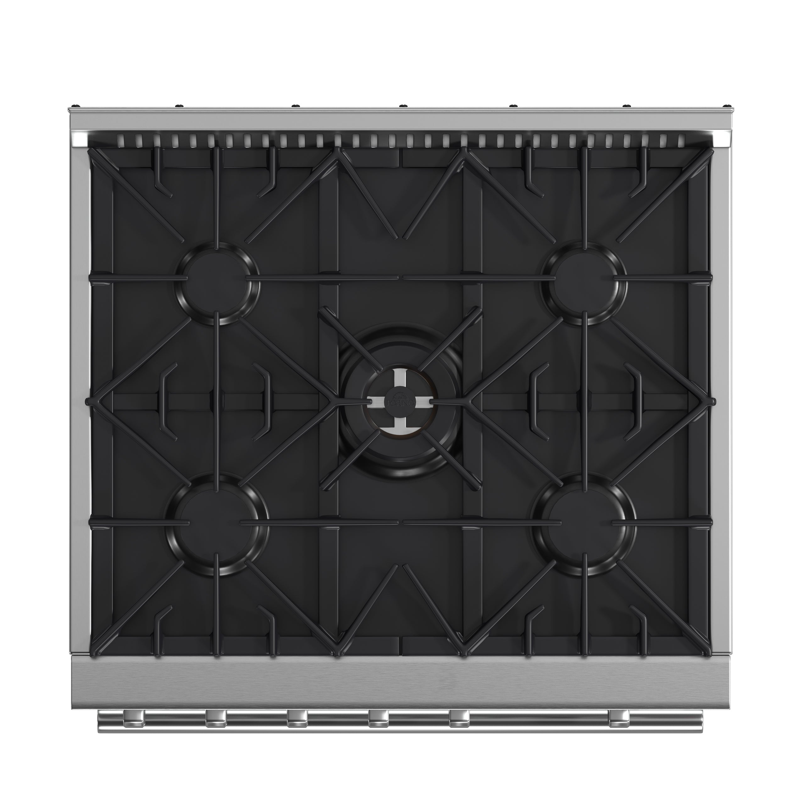 Forno Giovanni 30 in. 4.32 cu.ft. Stainless Steel Gas Range with Griddle and Air Fry | FFSGS6274-30