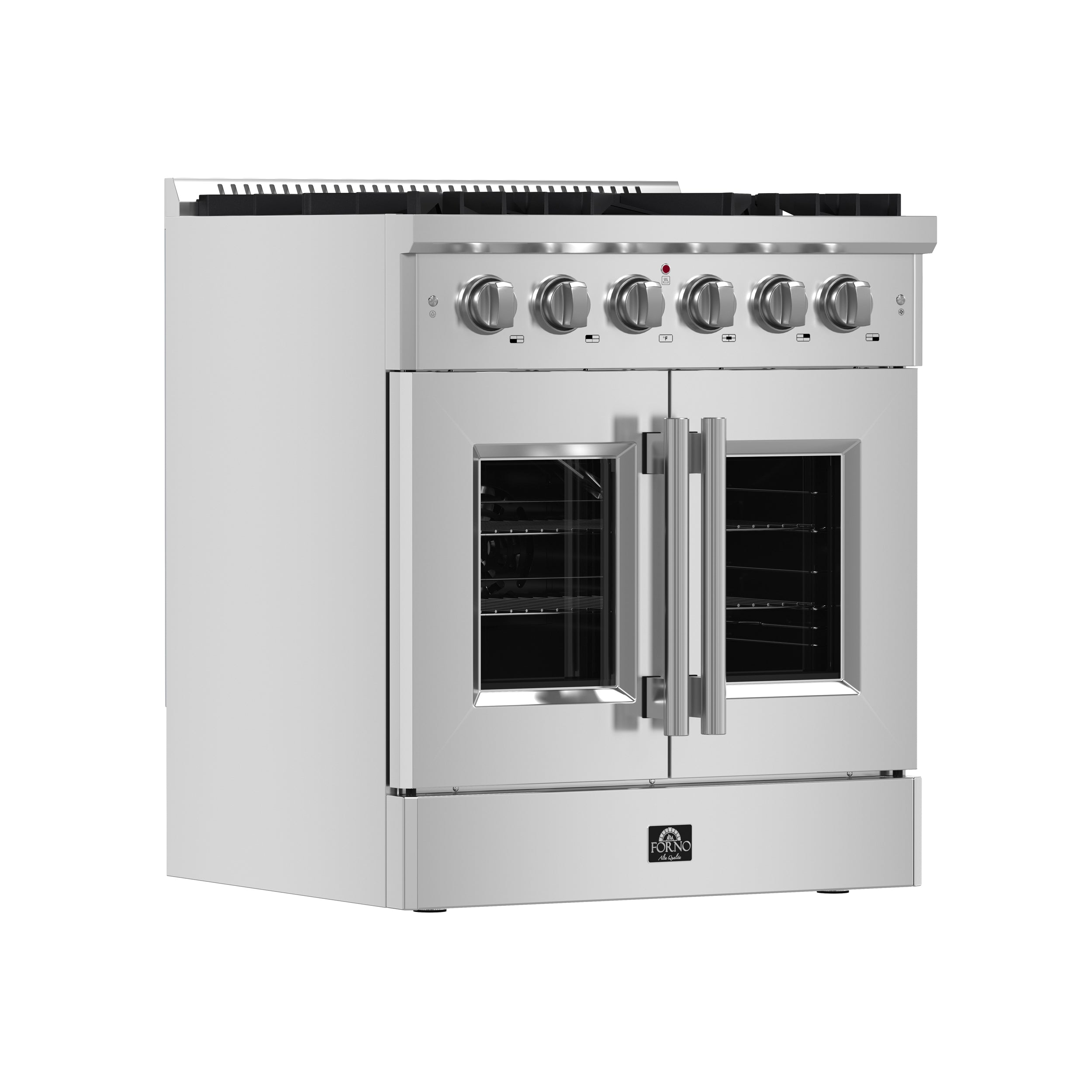 Forno Galiano 30 in. 4.32 cu. ft. 5-Burner Stainless Steel Gas Range | FFSGS6444-30