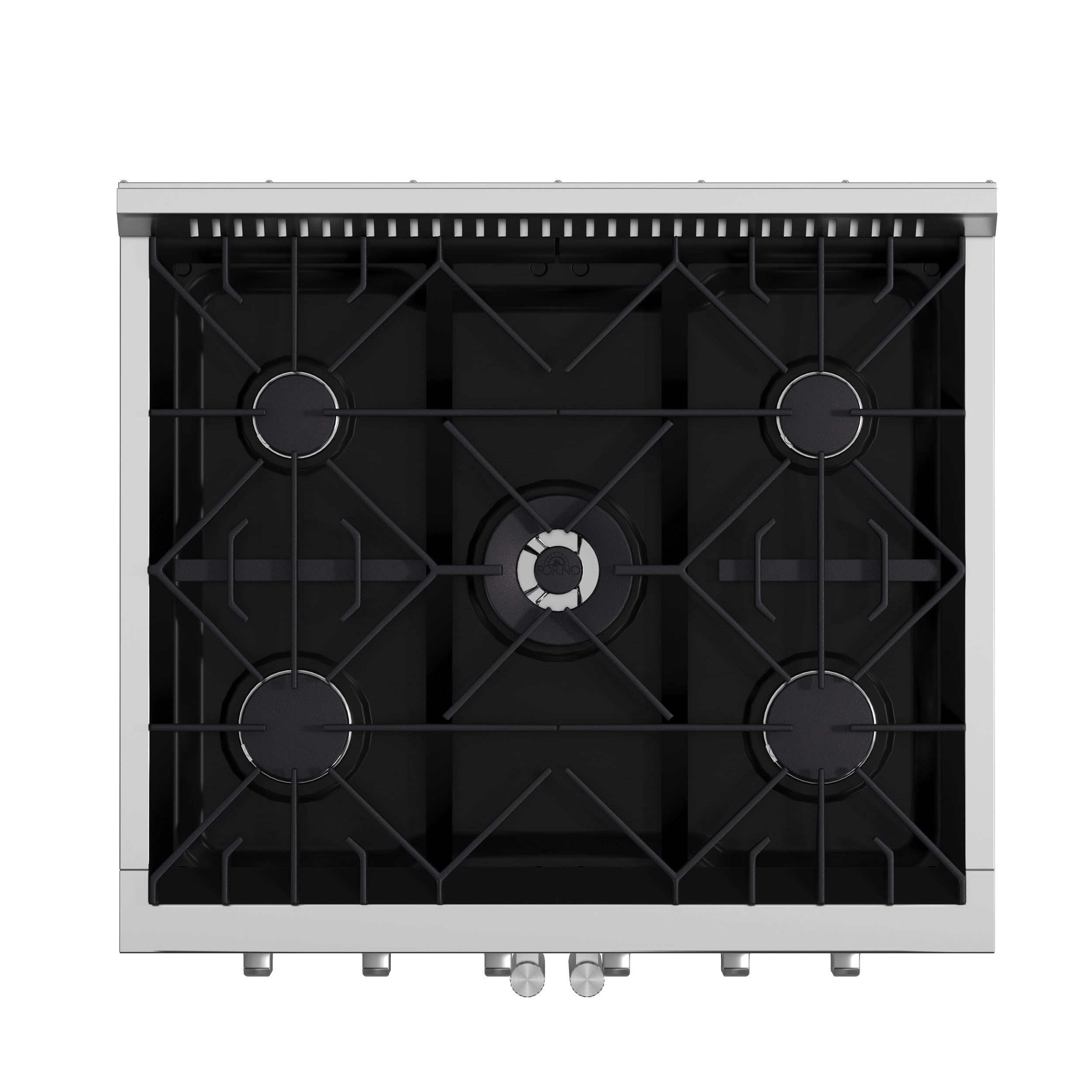 Forno Galiano 30 in. 4.32 cu. ft. 5-Burner Stainless Steel Gas Range | FFSGS6444-30