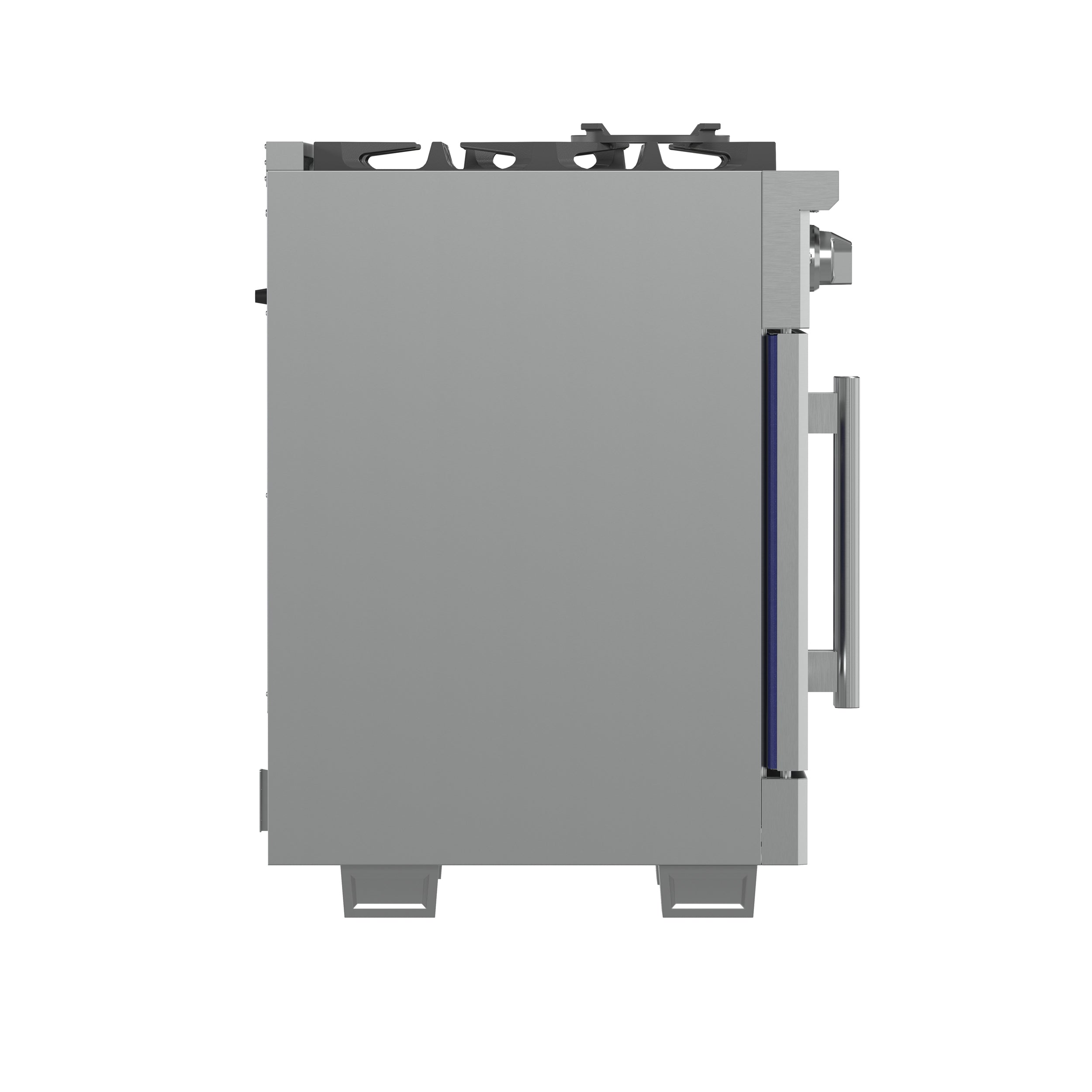 Forno Capriasca 30 in. 4.32 cu. ft. 5-Burner Stainless Steel French Door Gas Range with Brass Burners | FFSGS6460-30