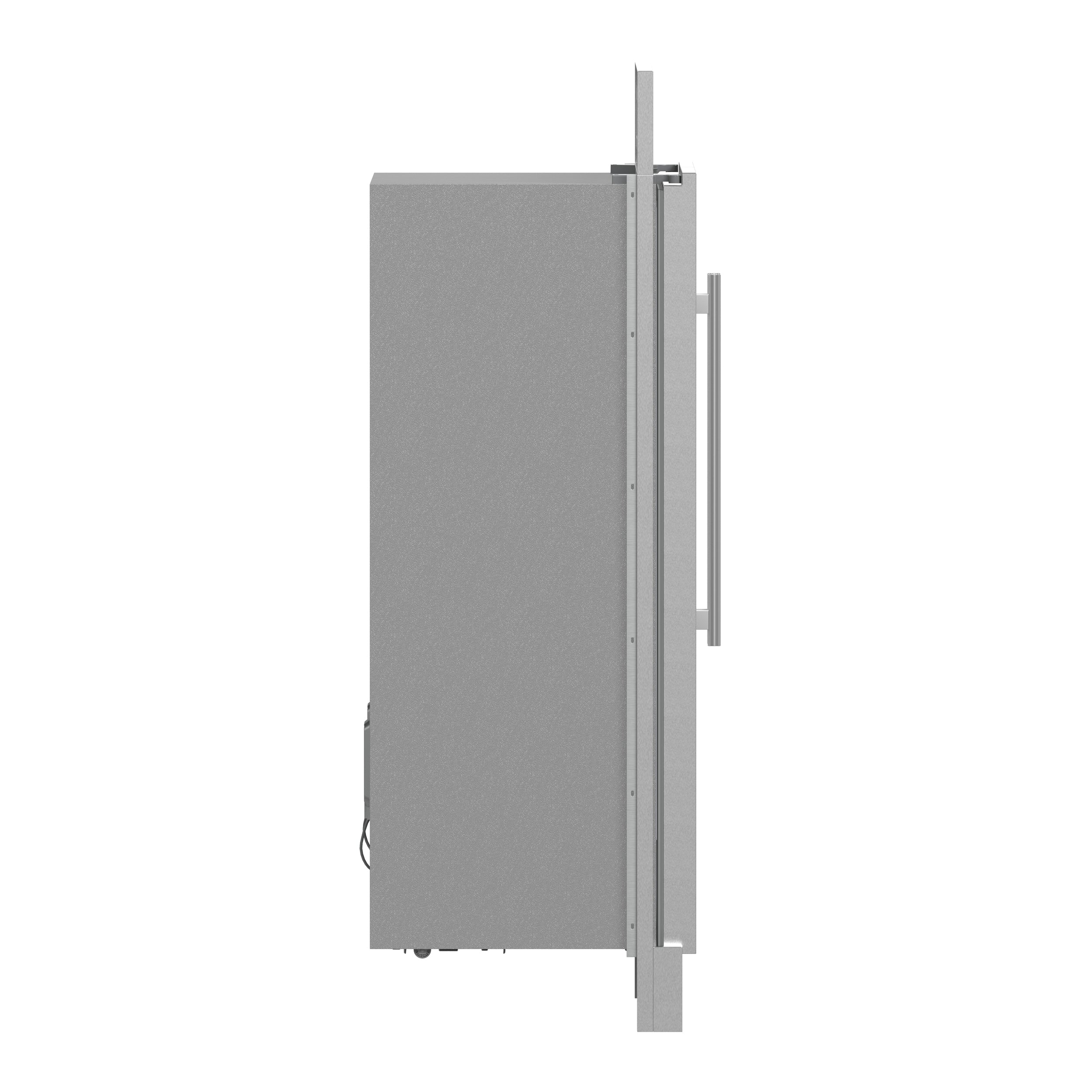 Forno Maderno 60 in. 27.2 cu.ft. Stainless Steel Built-In Convertible Refrigerator/Freezer with Modern Trim Kit | FFFFD1722-60S