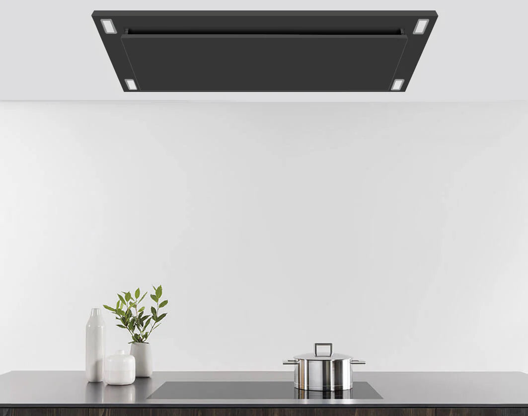 VICTORY Sunset 36 in. 600 CFM Flush Ceiling Mount Range Hood with Color Options