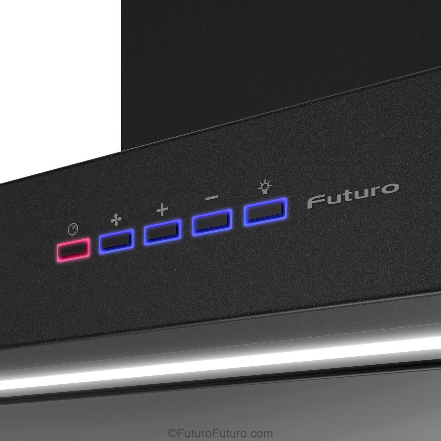 Futuro Positano 36 in. 940 CFM Black Wall Mount Range Hood | WL36POSITANO-BLK