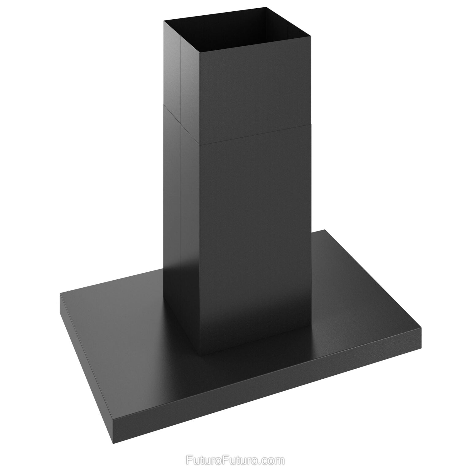 Futuro Turo 36 in. 940 CFM Black Island Mount Range Hood | IS36TURO-BLK