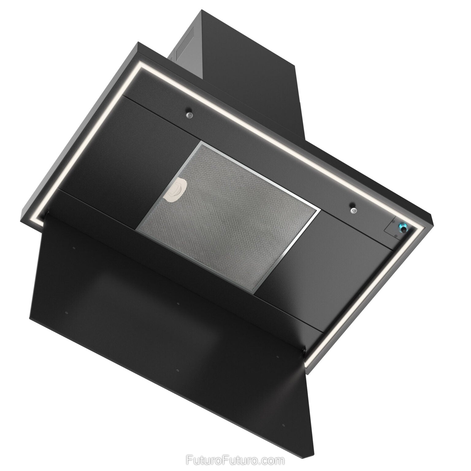 Futuro Turo 36 in. 940 CFM Black Island Mount Range Hood | IS36TURO-BLK