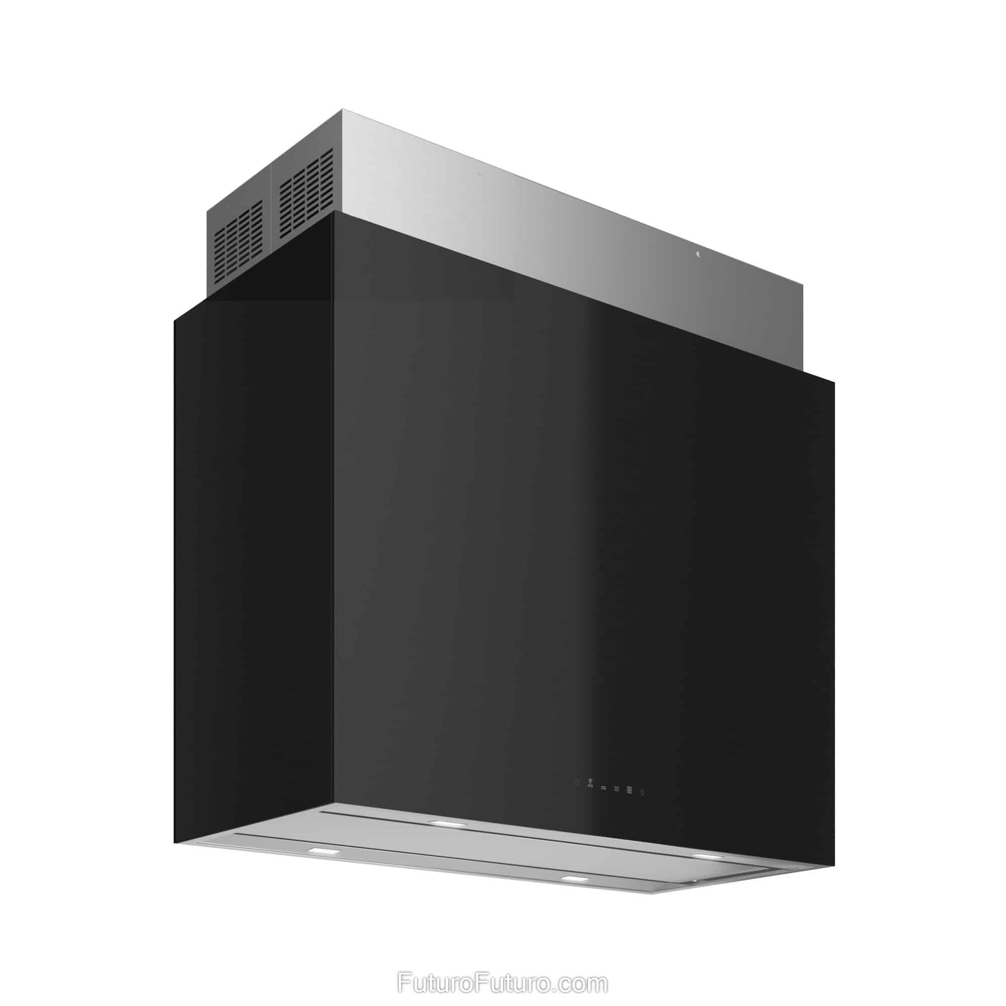 Futuro Lombardy 36 in. 940 CFM Stainless Steel Island Mount Range Hood With Color Options