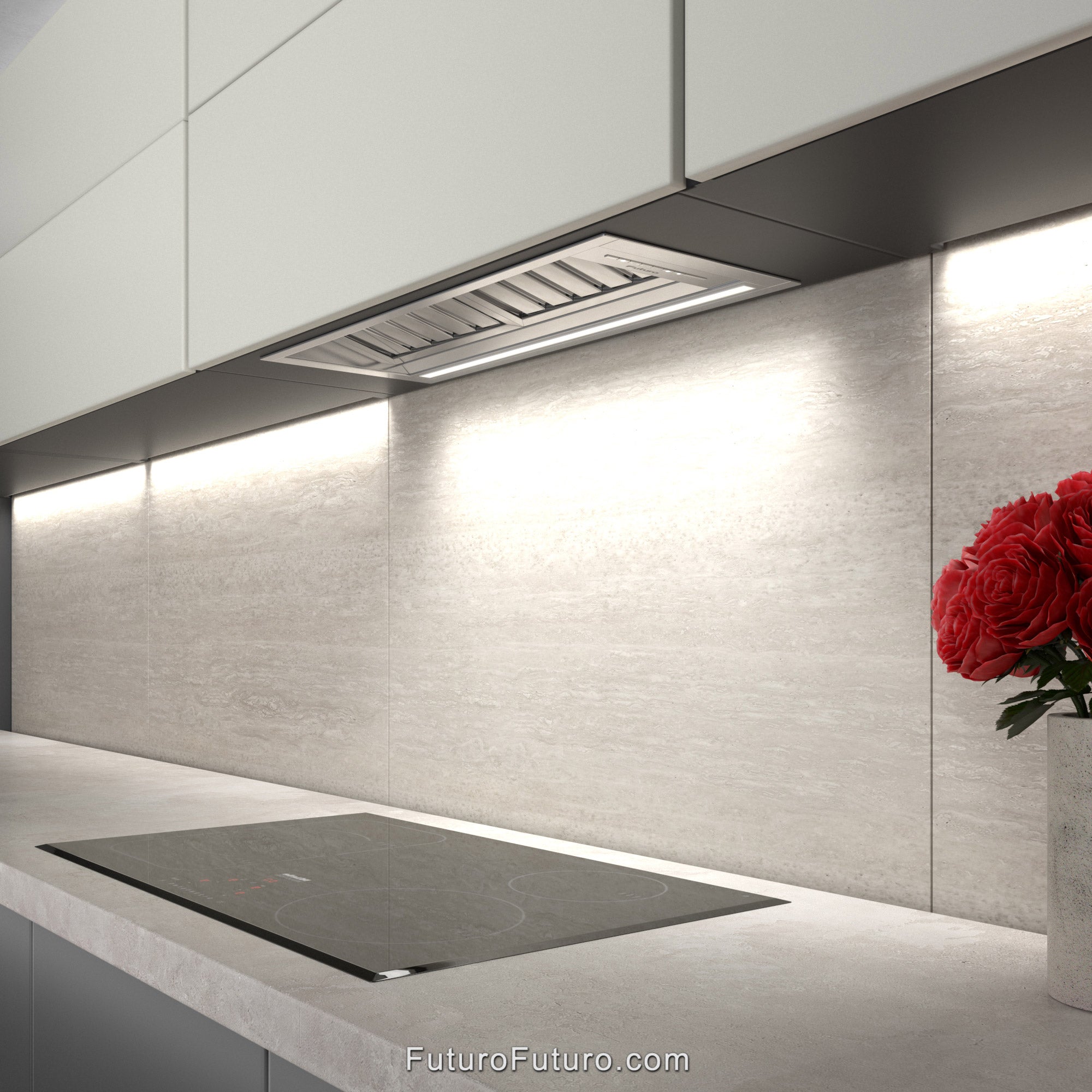 Futuro Slide 30 in. 940 CFM Stainless Steel Insert Range Hood