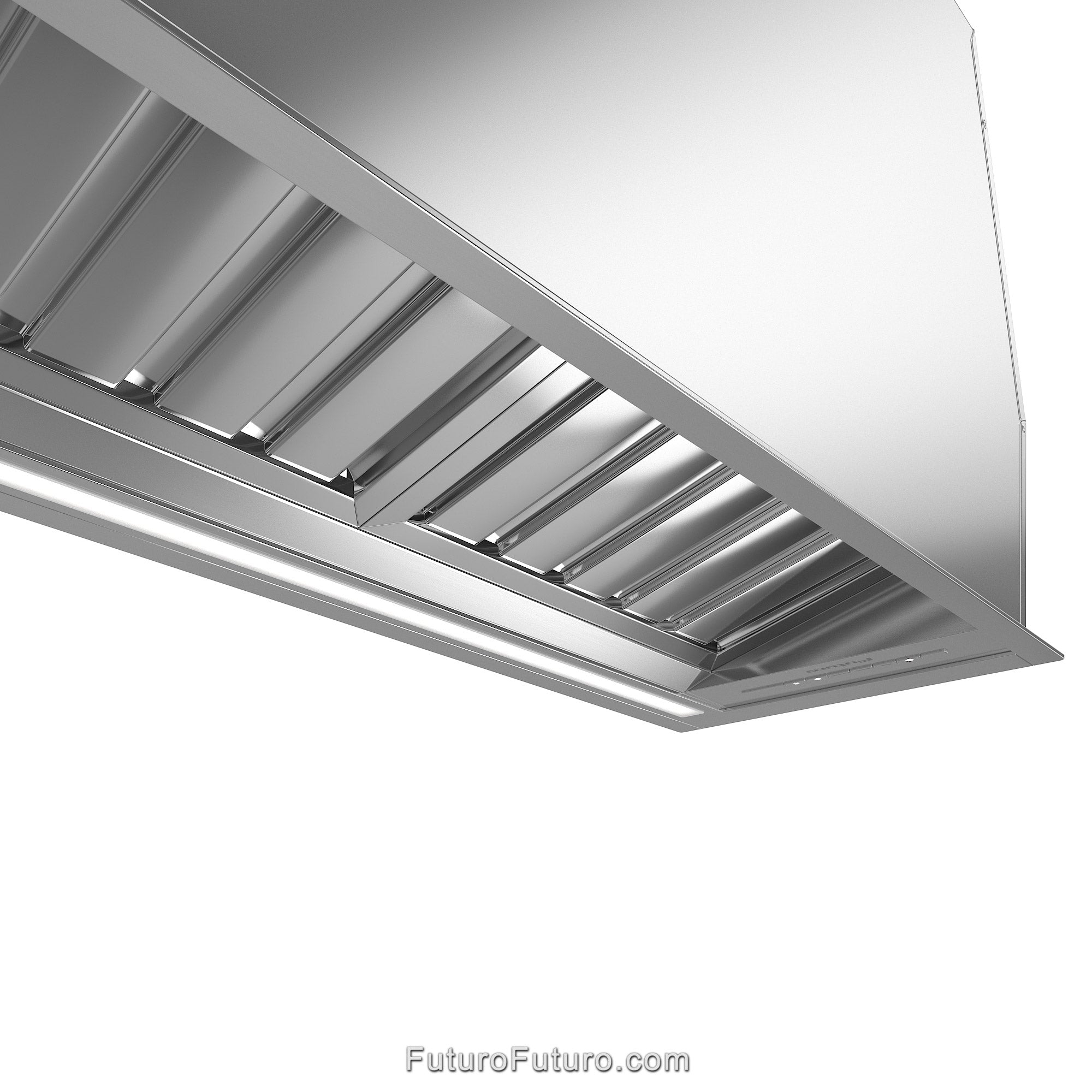 Futuro Slide 46 in. 940 CFM Stainless Steel Insert Range Hood