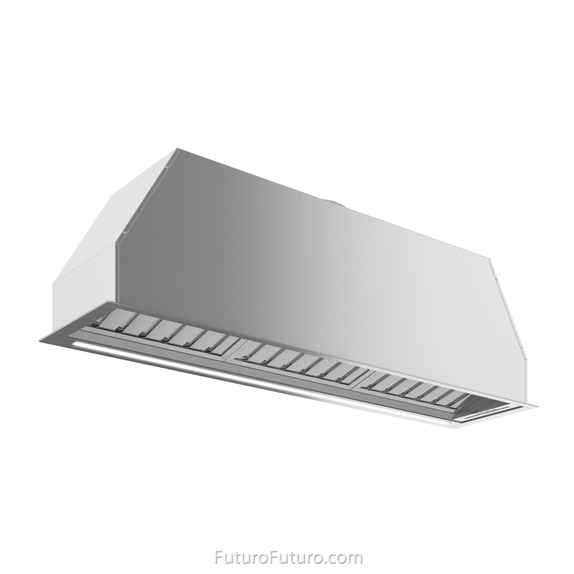 Futuro Slide 46 in. 940 CFM Stainless Steel Insert Range Hood