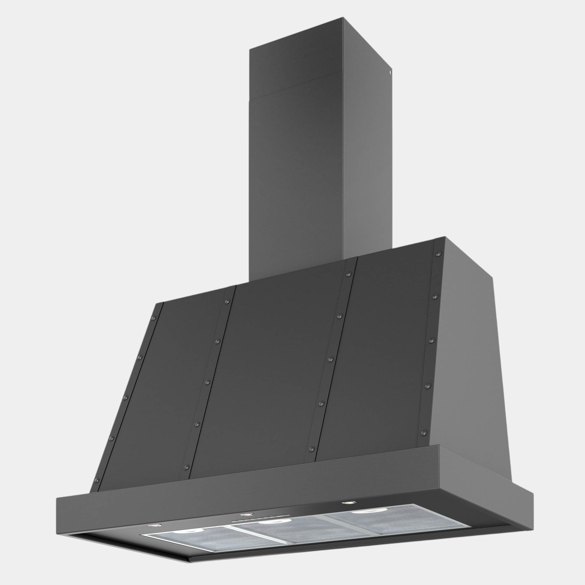 Futuro Fano 36 in. 940 CFM Black Wall Mount Range Hood | WL36FANO-GM