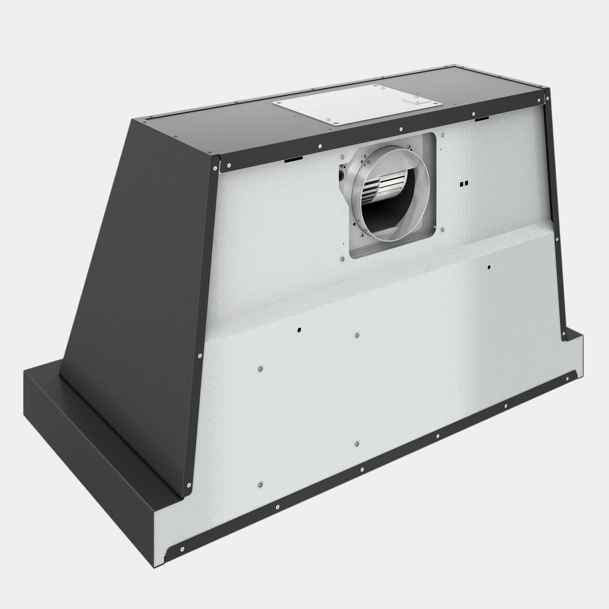 Futuro Fano 36 in. 940 CFM Black Wall Mount Range Hood | WL36FANO-GM