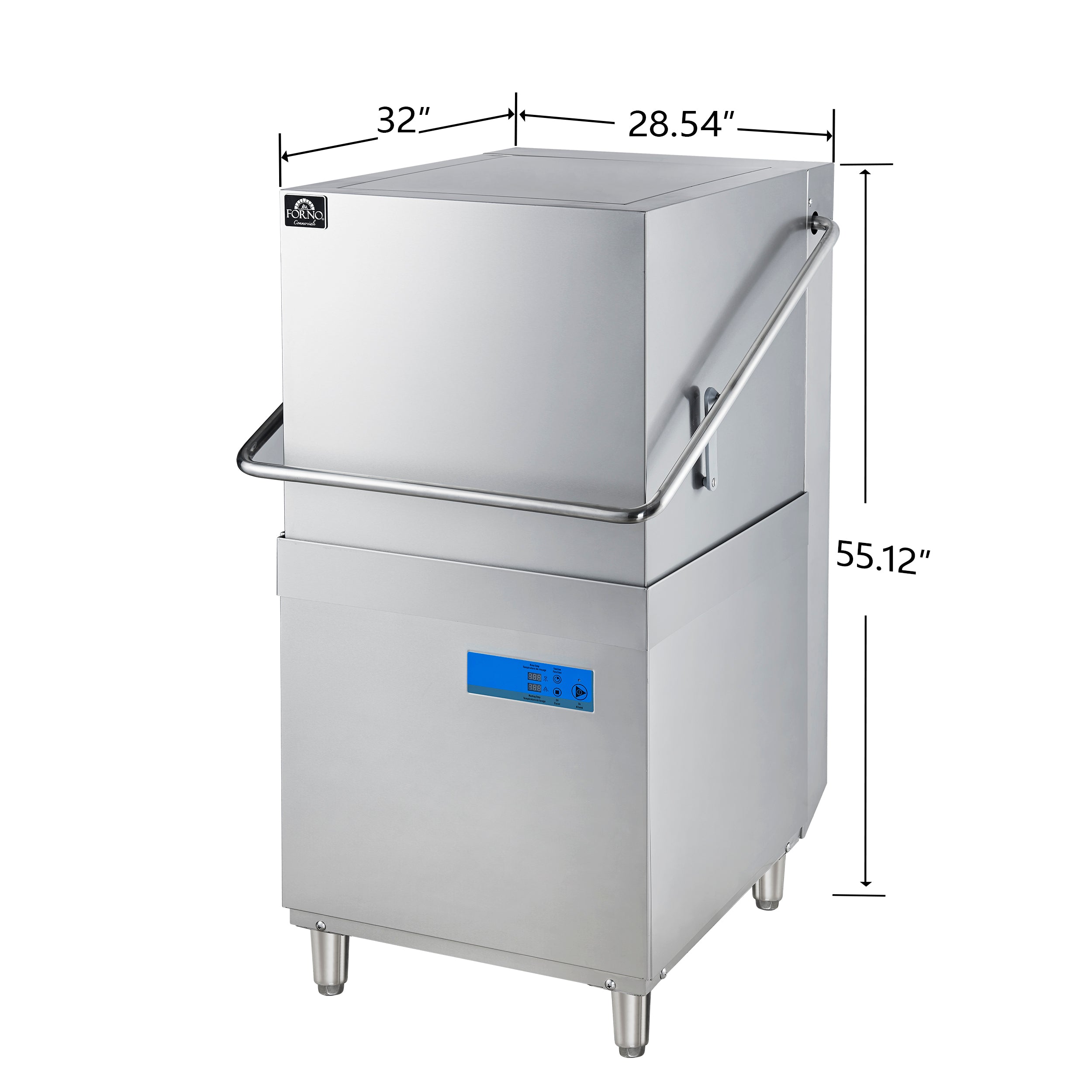Forno Commerciale Hood Dishwasher