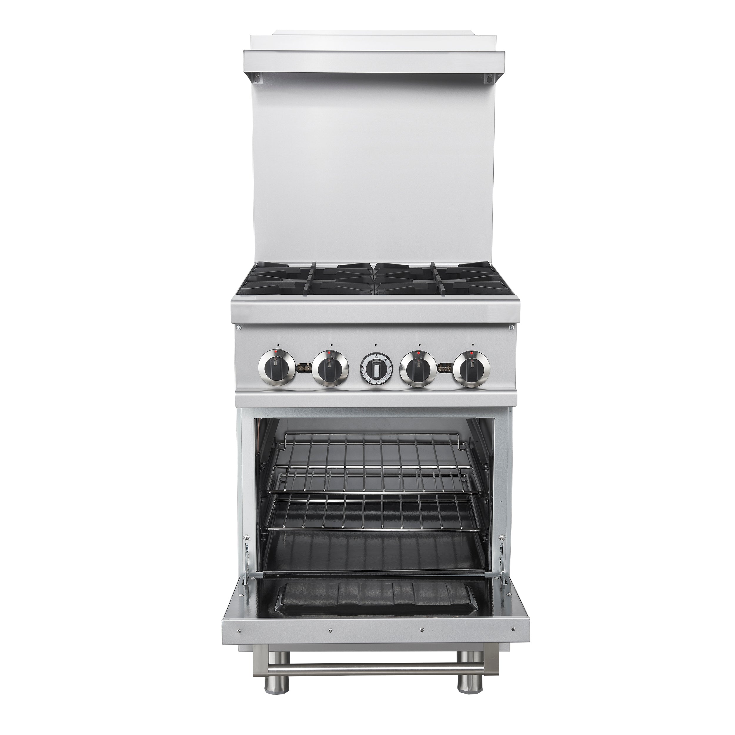 Forno Commerciale 24 Inch Gas Range with 4 Burners