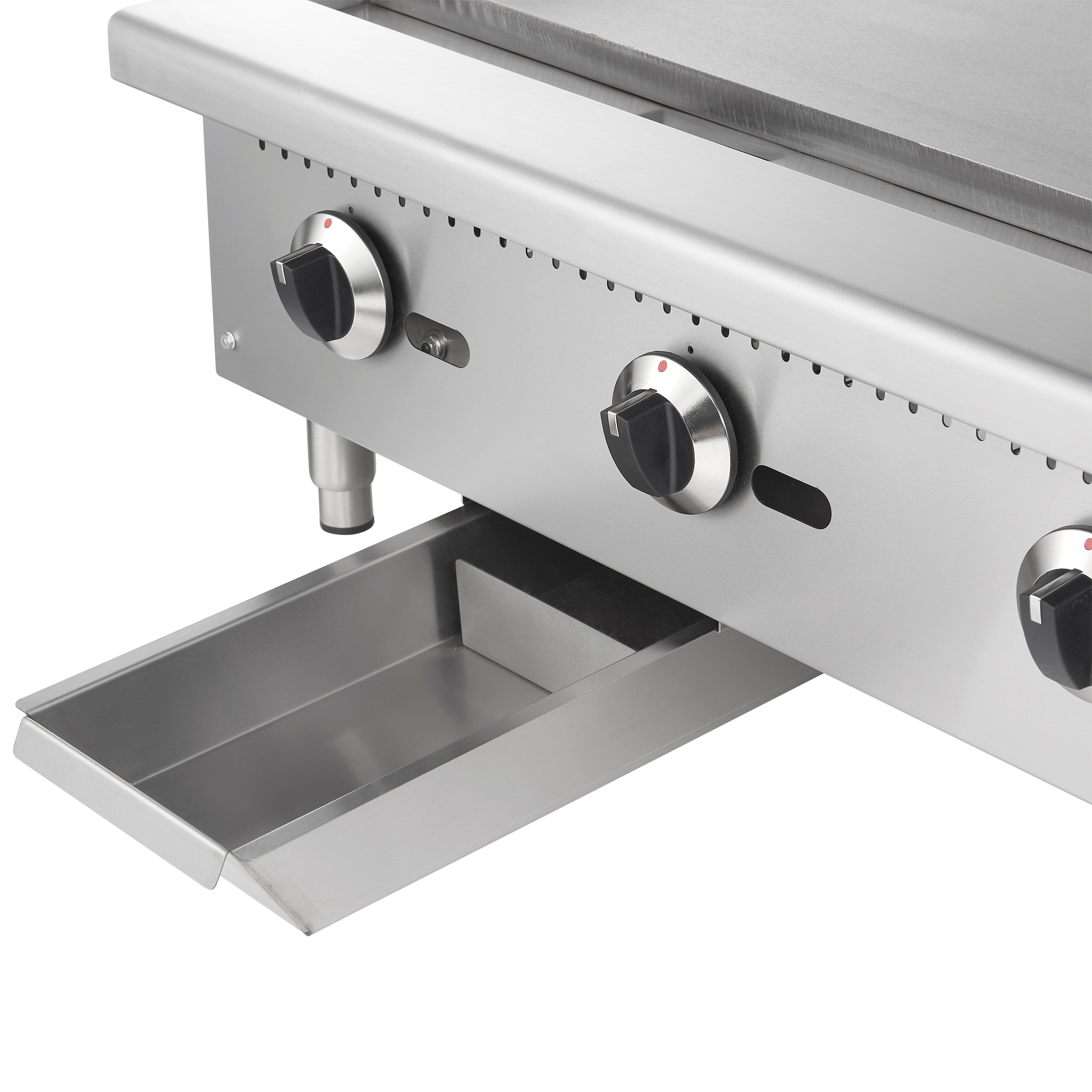 Forno Commerciale 36 Inch Gas Griddle, 3 Burners