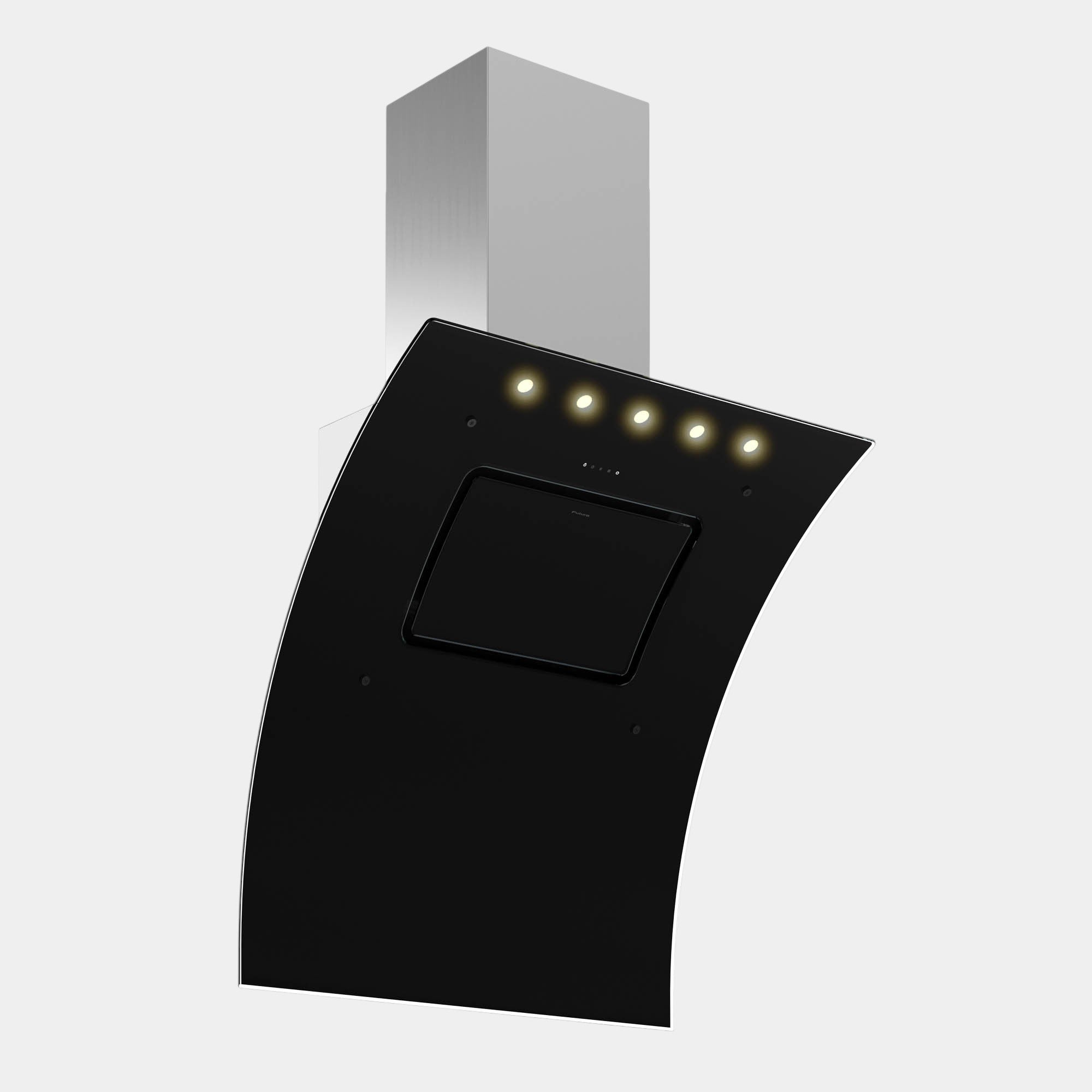 Futuro Splash 36 in. 940 CFM Black Wall Mount Range Hood | WL36SPLASH-BLK