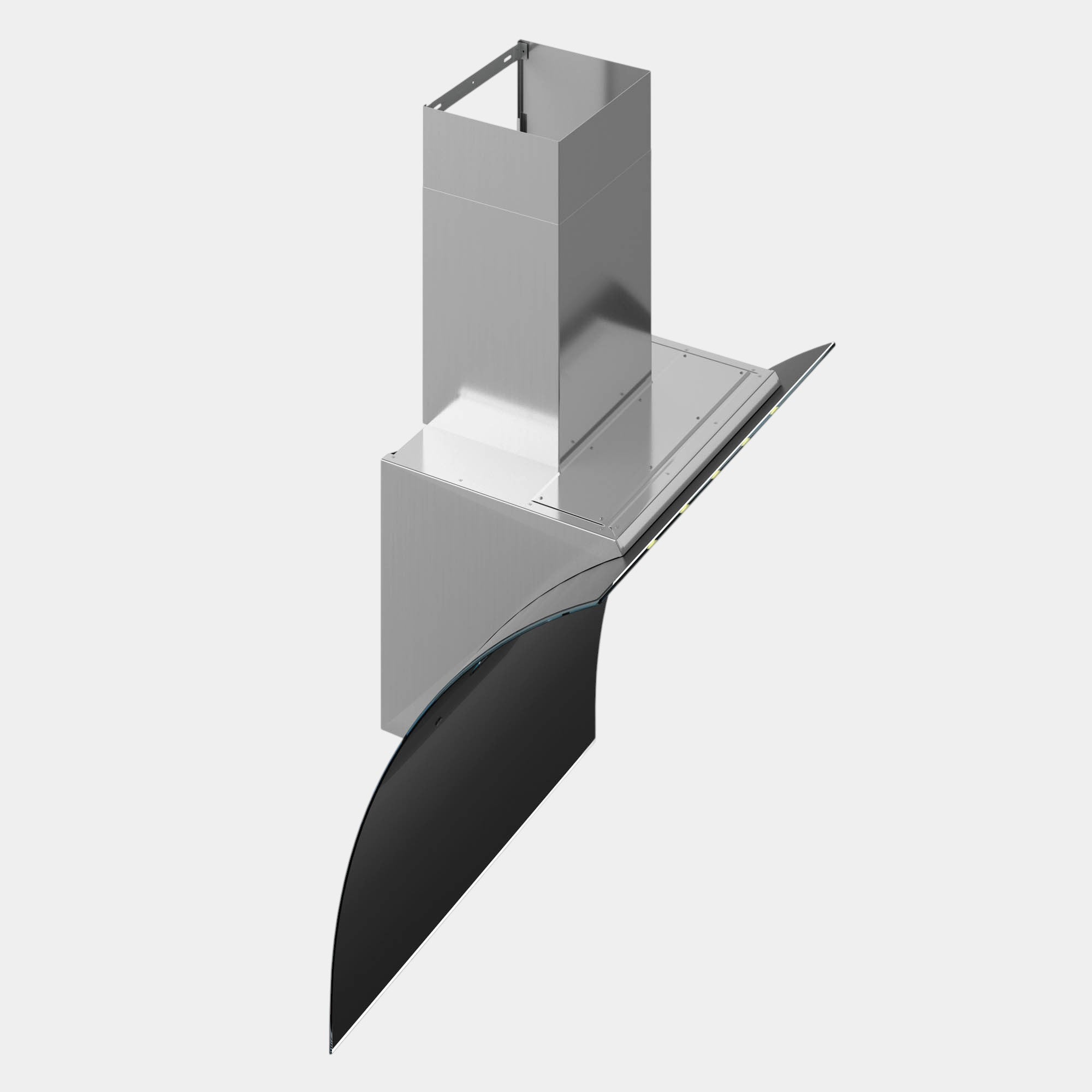 Futuro Splash 36 in. 940 CFM Black Wall Mount Range Hood | WL36SPLASH-BLK