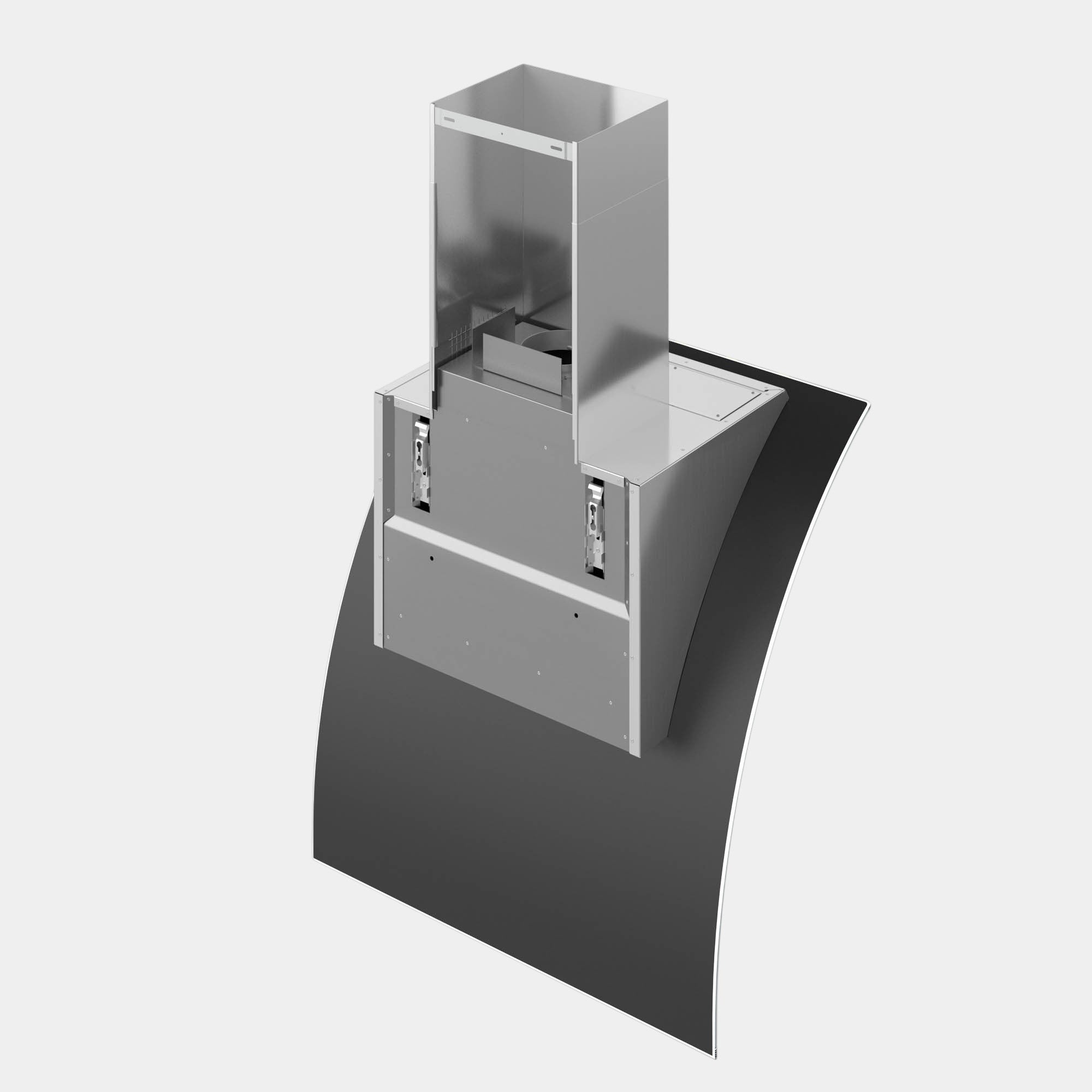 Futuro Splash 36 in. 940 CFM Black Wall Mount Range Hood | WL36SPLASH-BLK