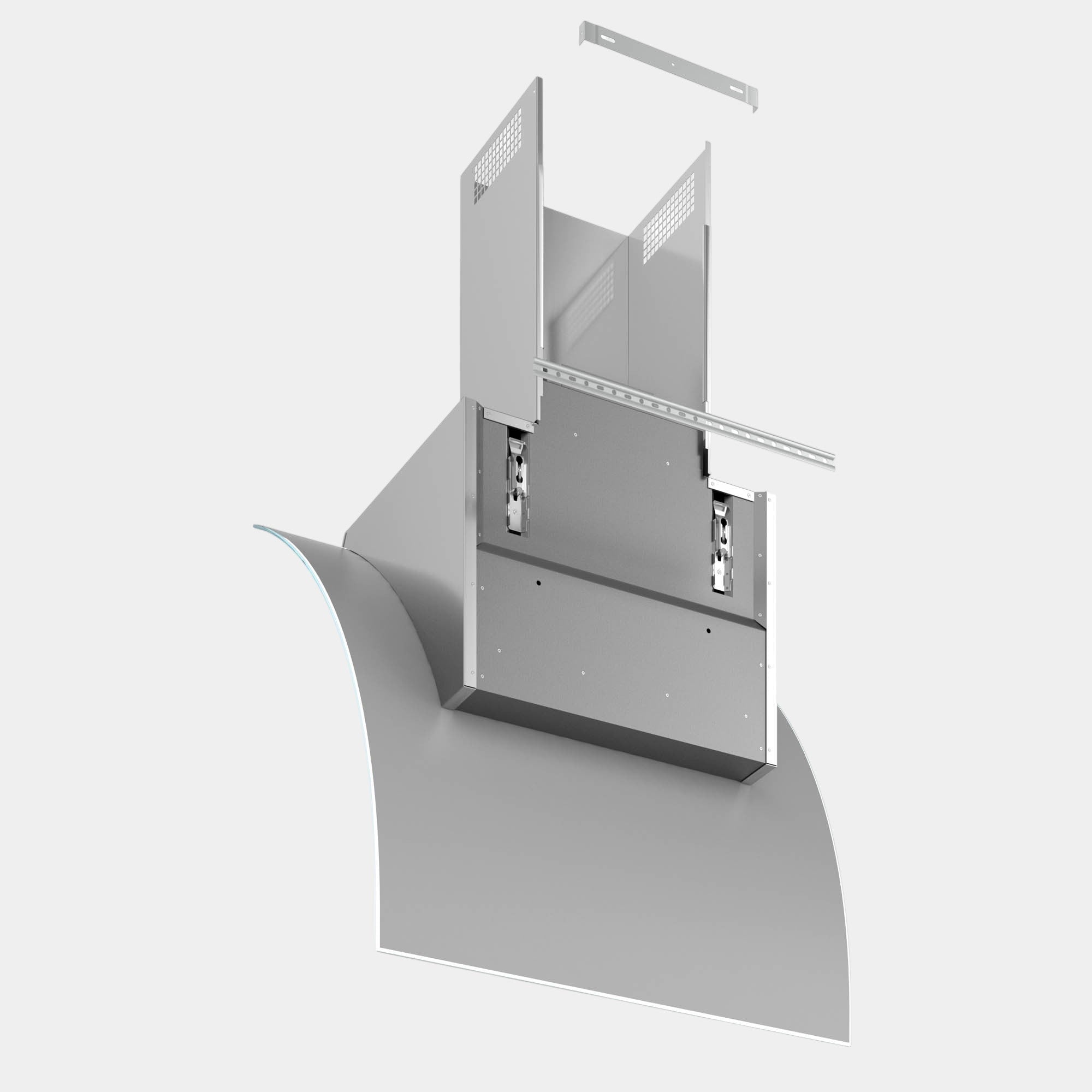 Futuro Splash 36 in. 940 CFM White Wall Mount Range Hood | WL36SPLASH-WHT