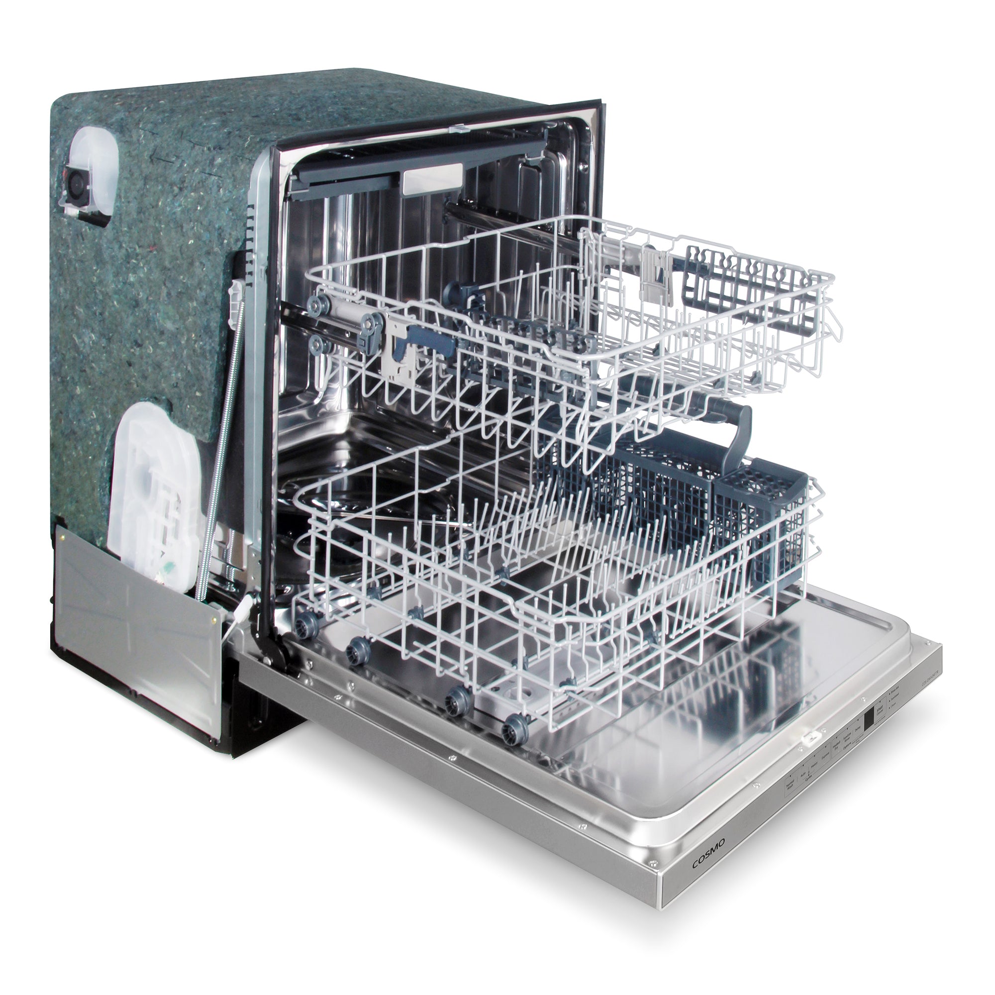 Cosmo Vista 24 in. Built-in Stainless Steel Dishwasher | COS-DWV24TTR