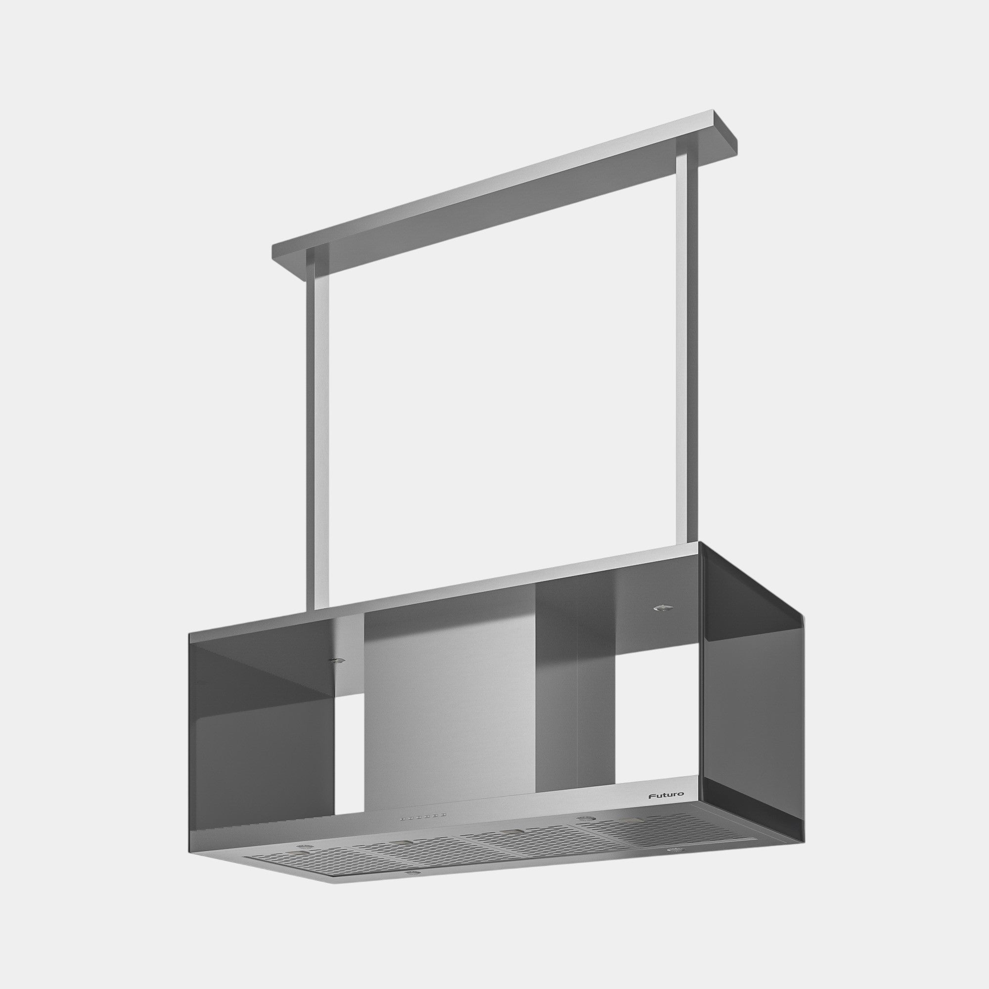 Futuro Recano 48 in. 940 CFM Stainless Steel Island Mount Range Hood | IS40RECANO