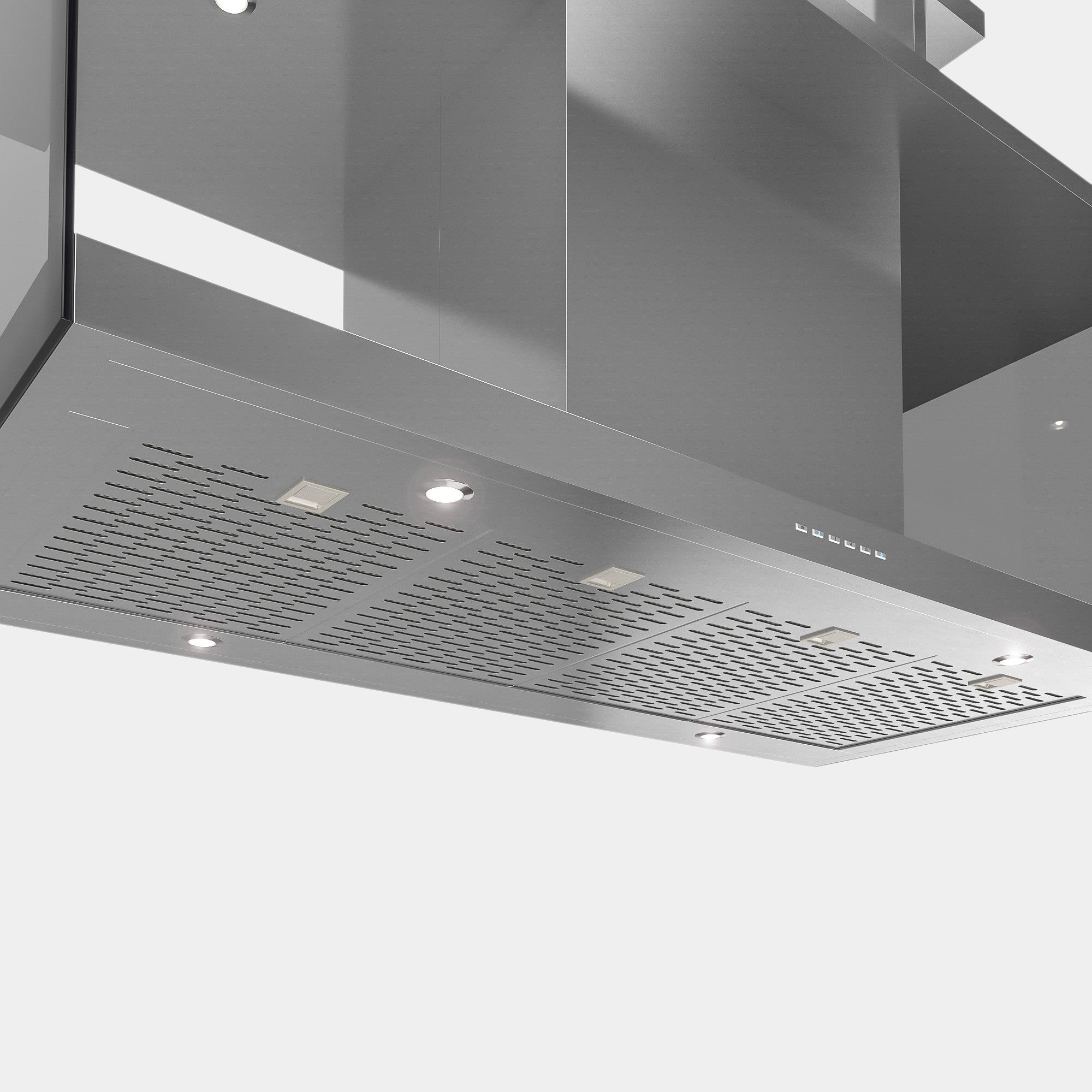Futuro Recano 48 in. 940 CFM Stainless Steel Island Mount Range Hood | IS40RECANO