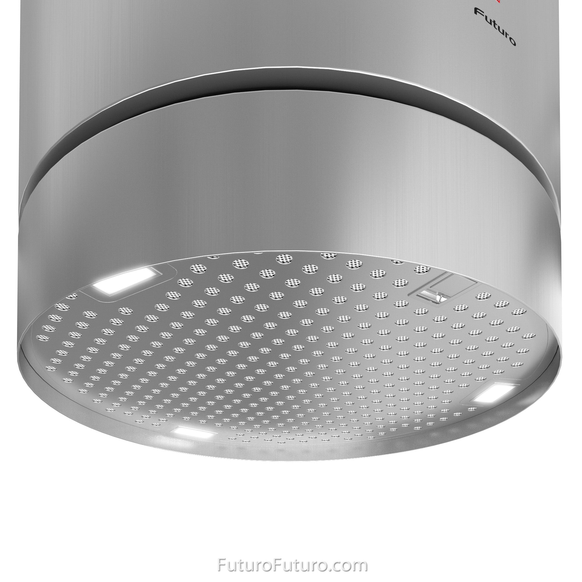 Futuro Jupiter 14 in. 940 CFM Stainless Steel Island Mount Range Hood With Color Options