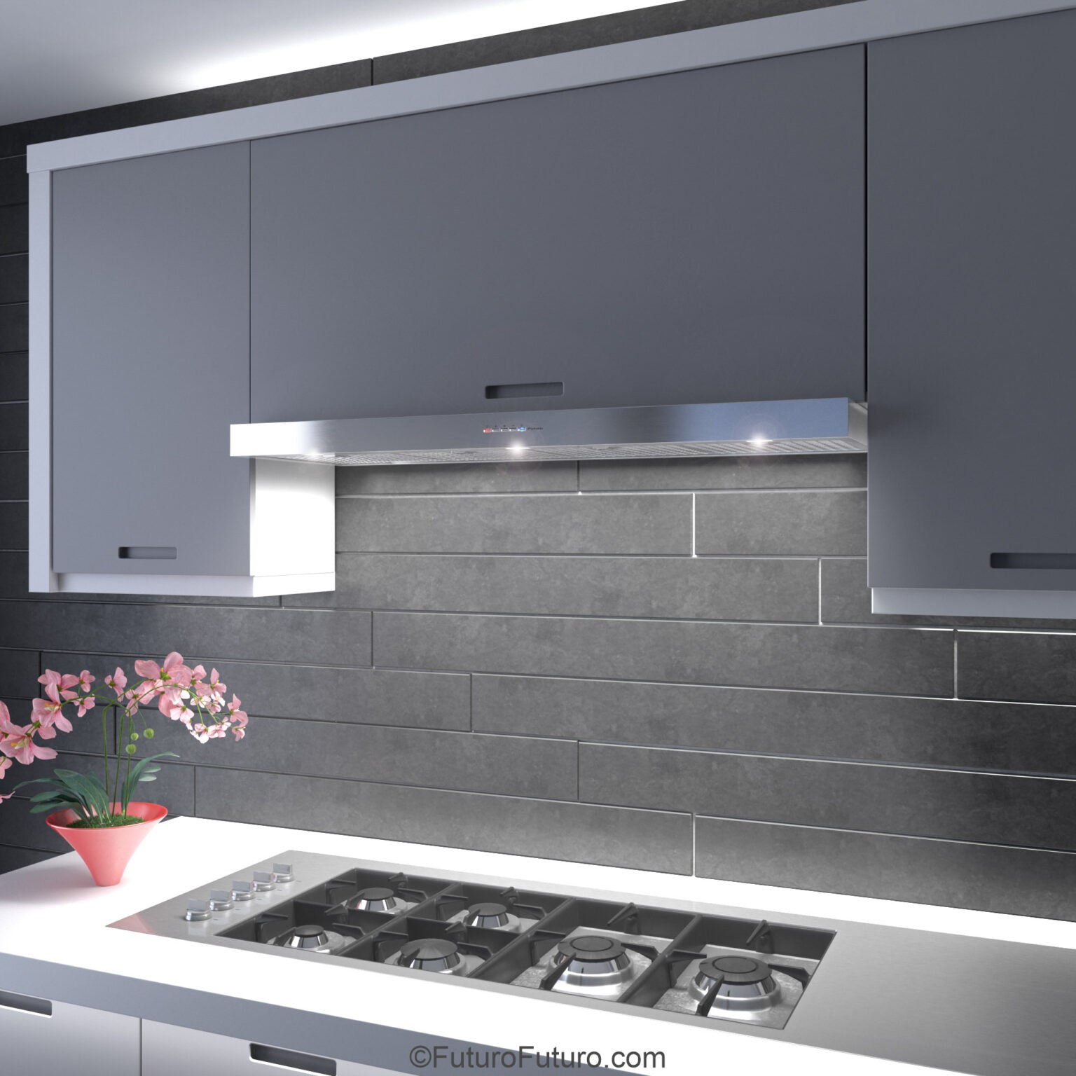 Futuro Positano 48 in. 940 CFM Stainless Steel Wall Mount Range Hood | WL48POSITANO